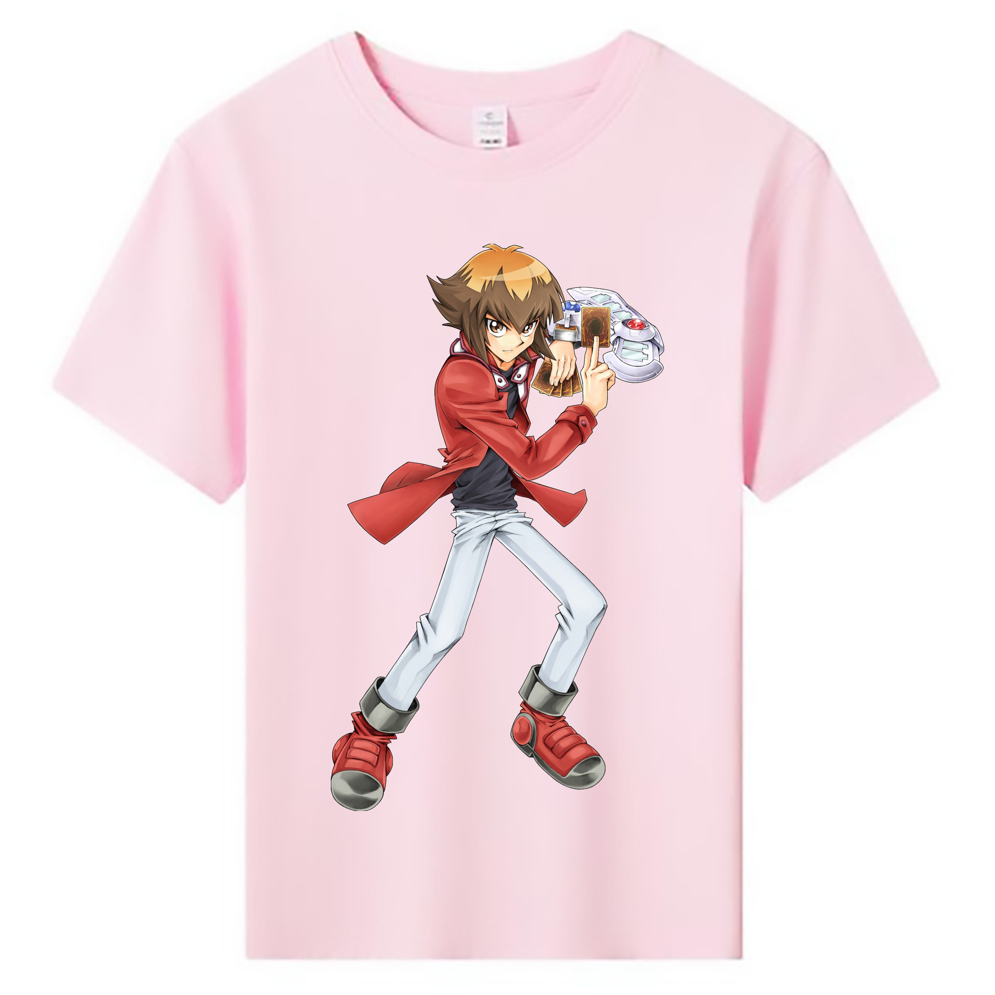 （画像用） 遊☆戯☆王 Yu-Gi-Oh! 綿100％キッズTシャツ（フロントプリント）