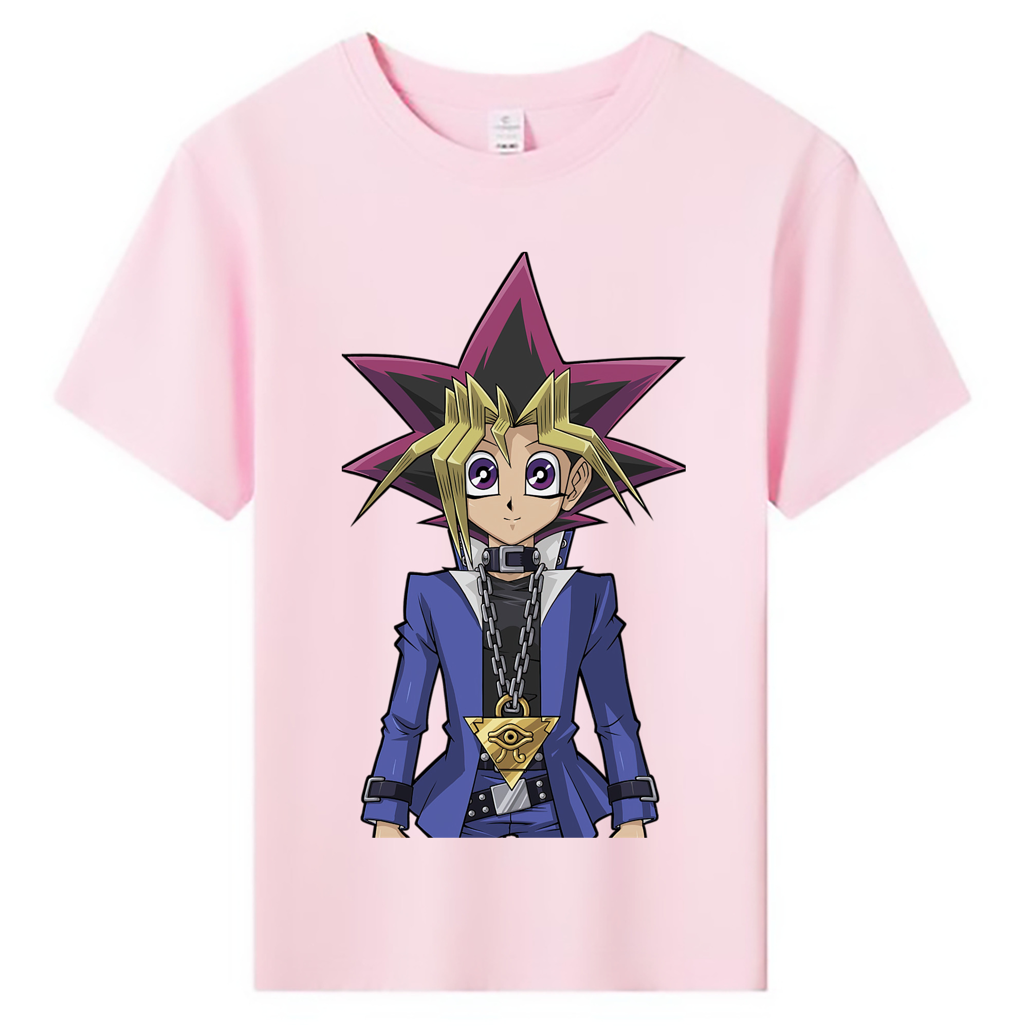 （画像用） 遊☆戯☆王 Yu-Gi-Oh! 綿100％キッズTシャツ（フロントプリント）