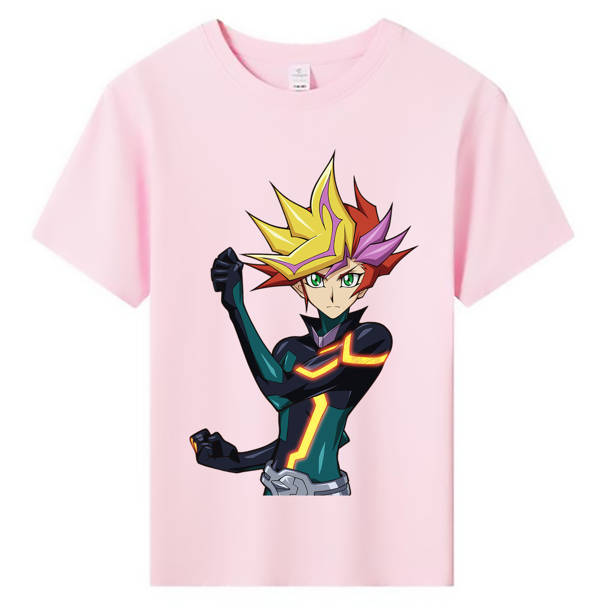 （画像用） 遊☆戯☆王 Yu-Gi-Oh! 綿100％キッズTシャツ（フロントプリント）