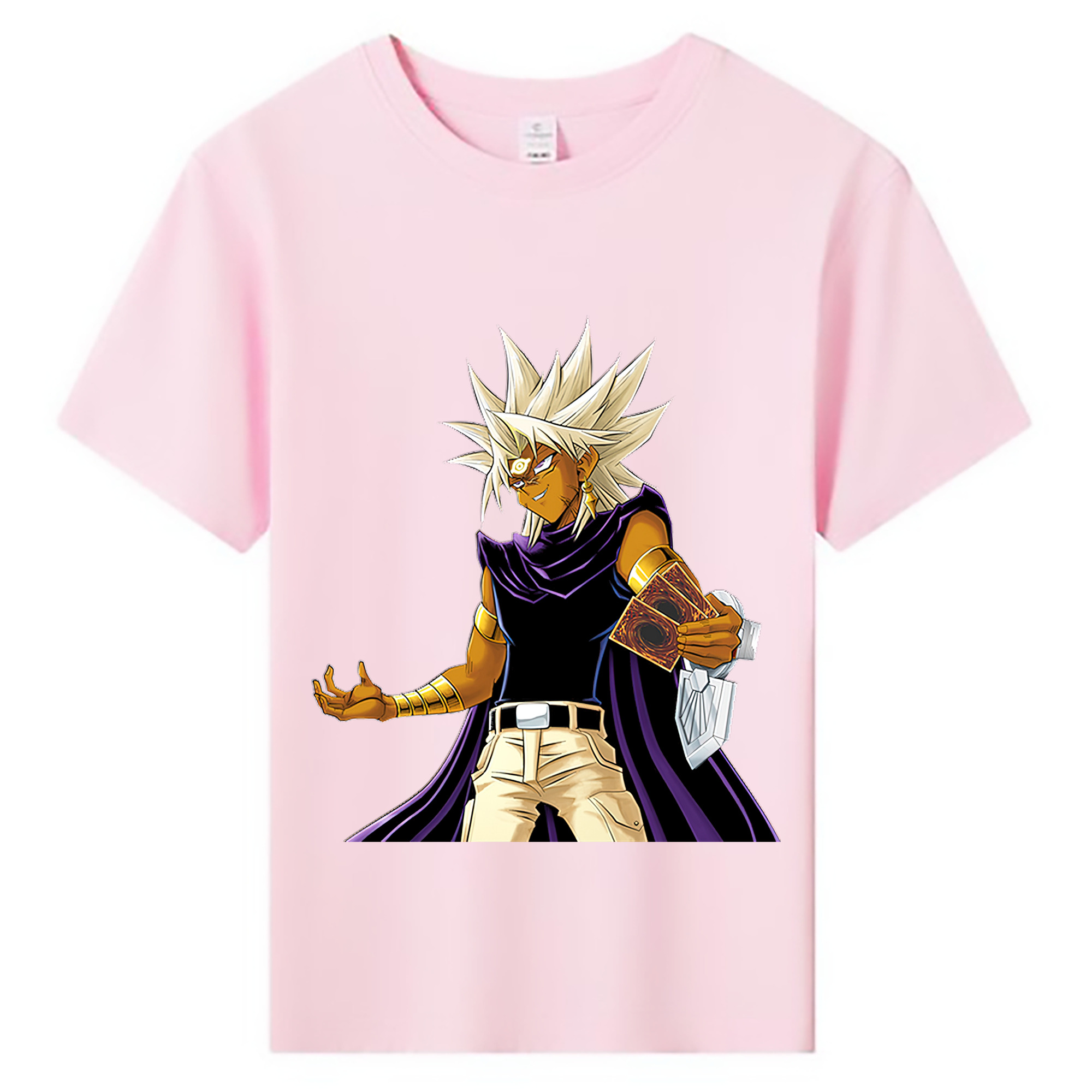 （画像用） 遊☆戯☆王 Yu-Gi-Oh! 綿100％キッズTシャツ（フロントプリント）