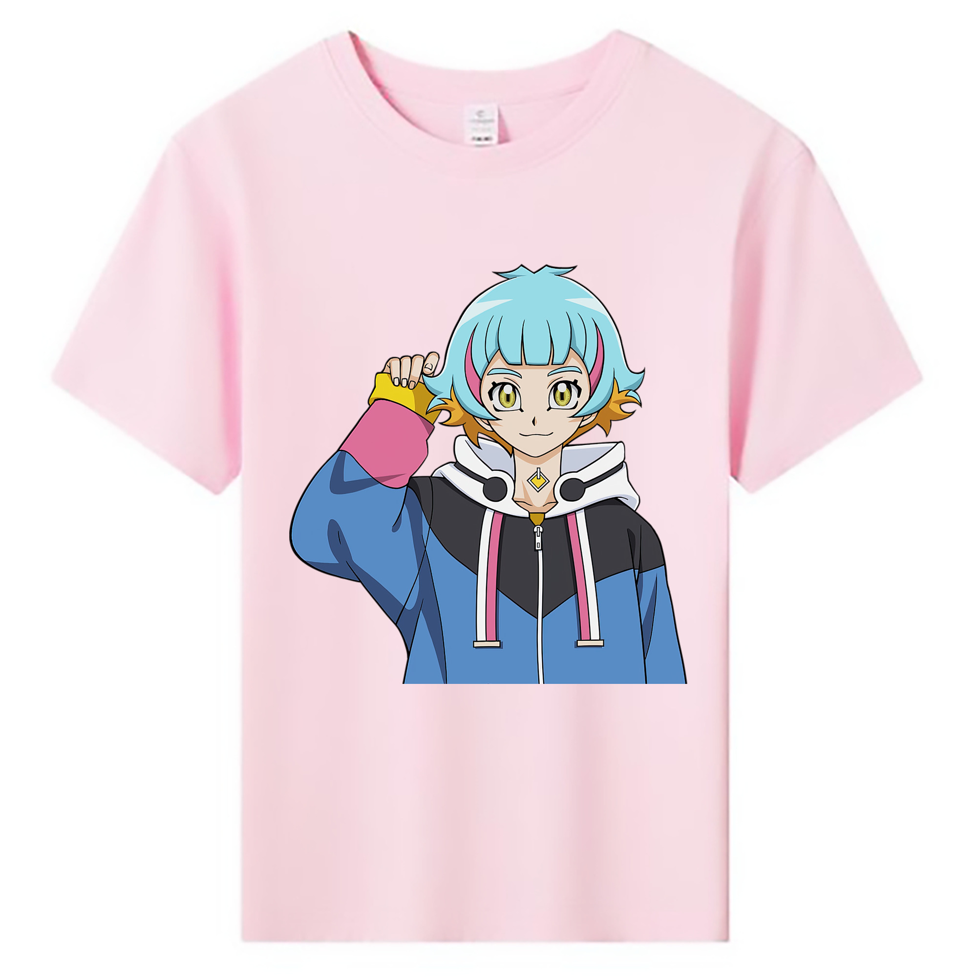 （画像用） 遊☆戯☆王 Yu-Gi-Oh! 綿100％キッズTシャツ（フロントプリント）