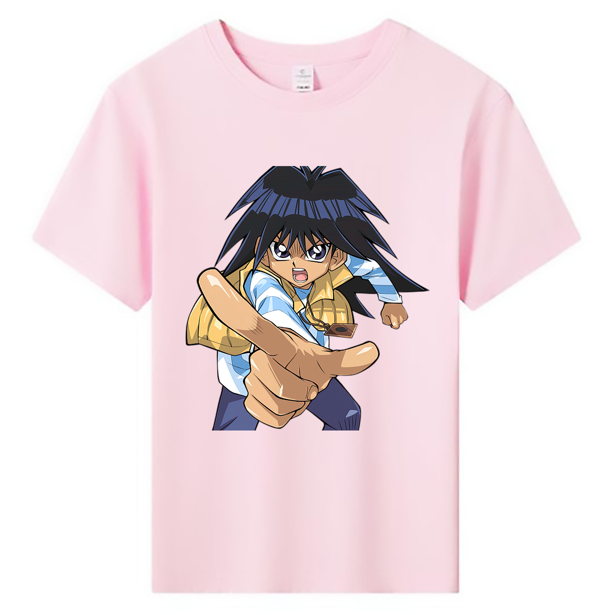 （画像用） 遊☆戯☆王 Yu-Gi-Oh! 綿100％キッズTシャツ（フロントプリント）
