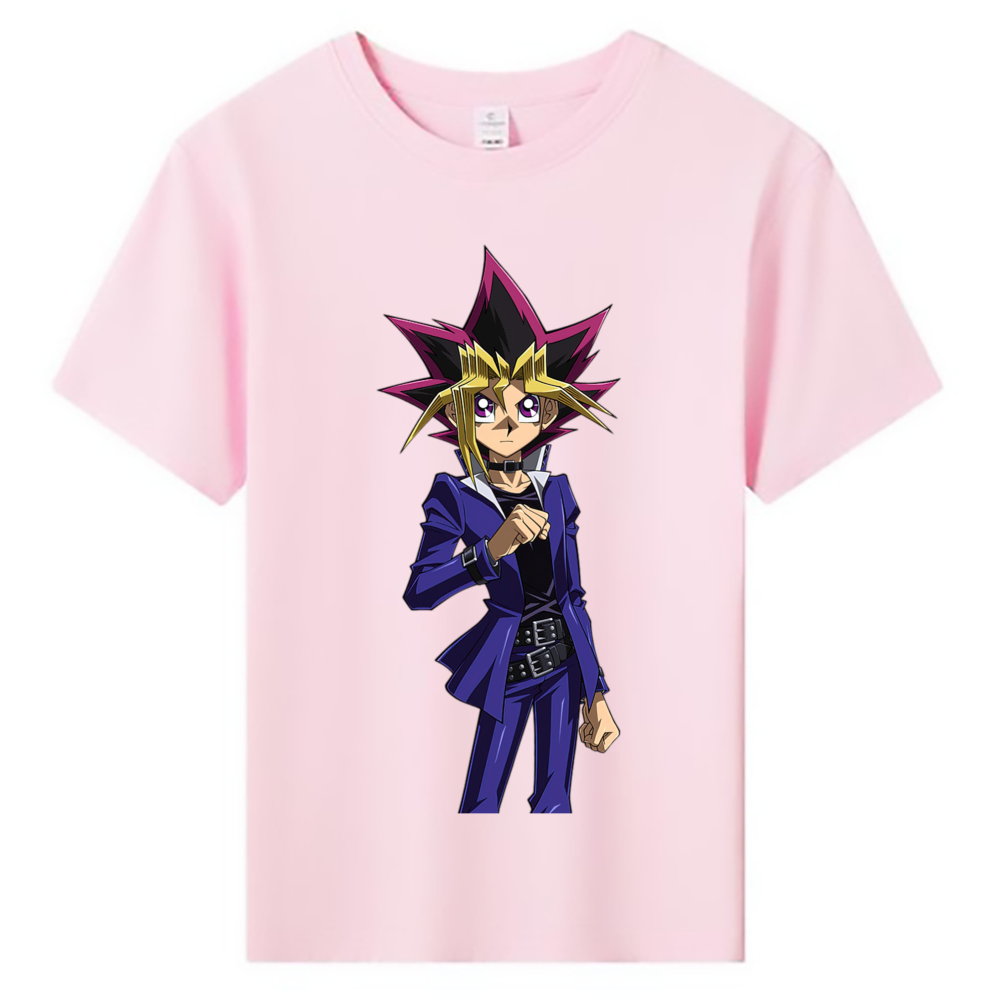 （画像用） 遊☆戯☆王 Yu-Gi-Oh! 綿100％キッズTシャツ（フロントプリント）