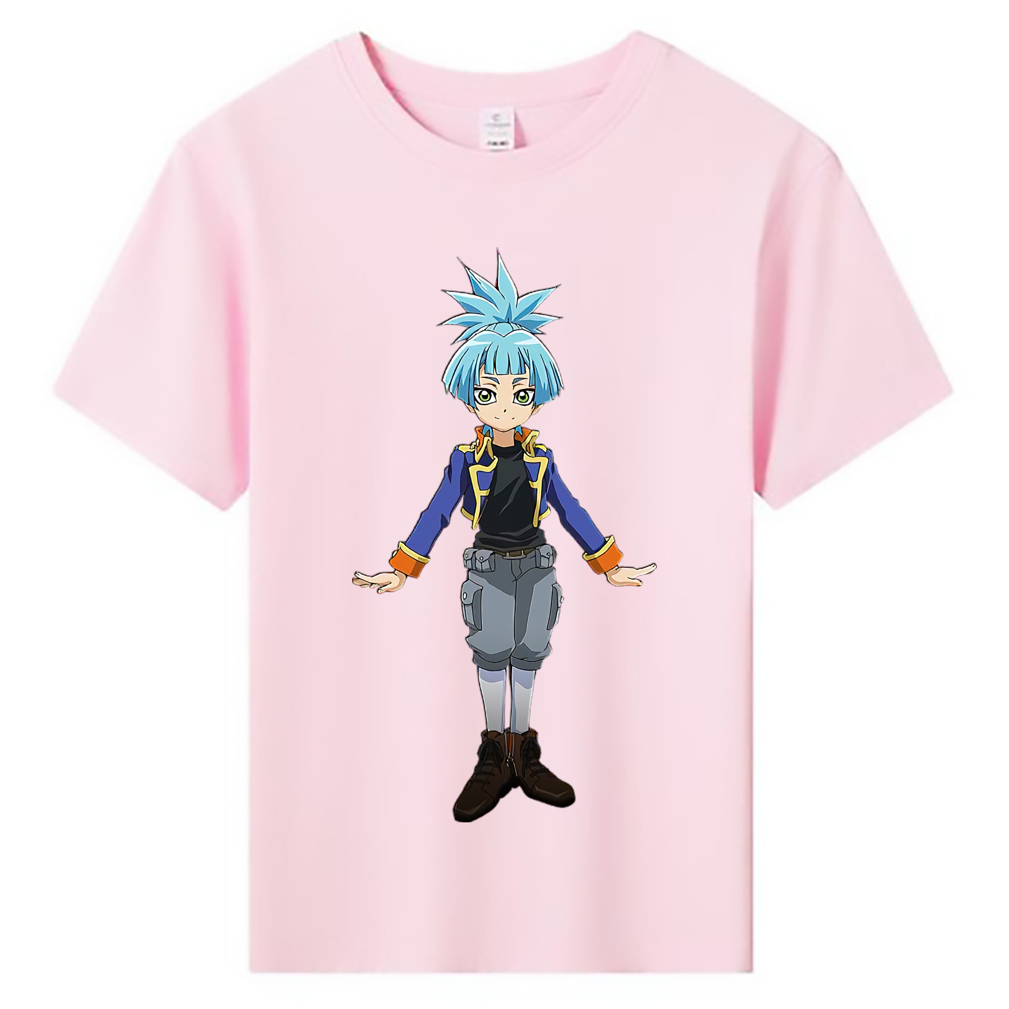 （画像用） 遊☆戯☆王 Yu-Gi-Oh! 綿100％キッズTシャツ（フロントプリント）