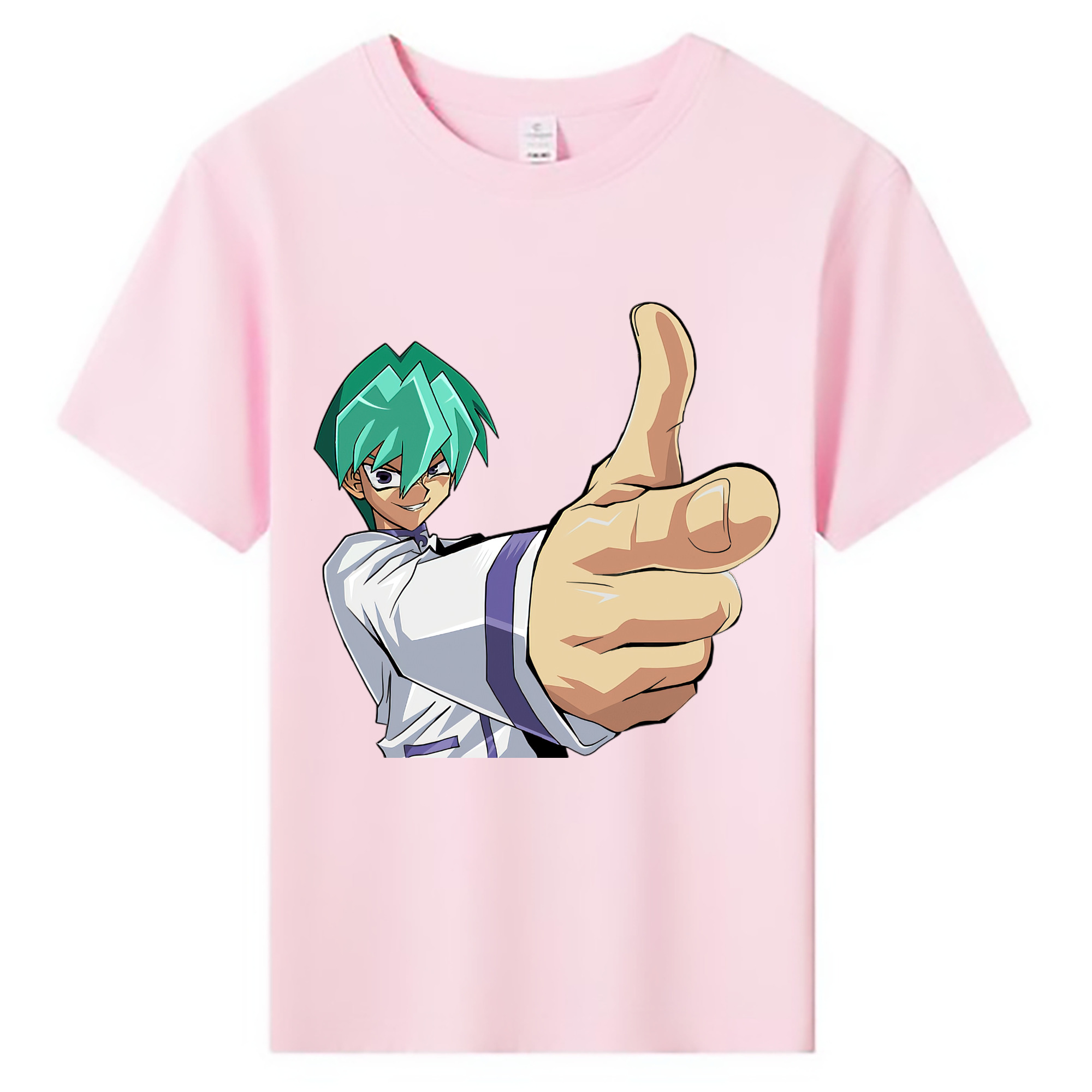 （画像用） 遊☆戯☆王 Yu-Gi-Oh! 綿100％キッズTシャツ（フロントプリント）