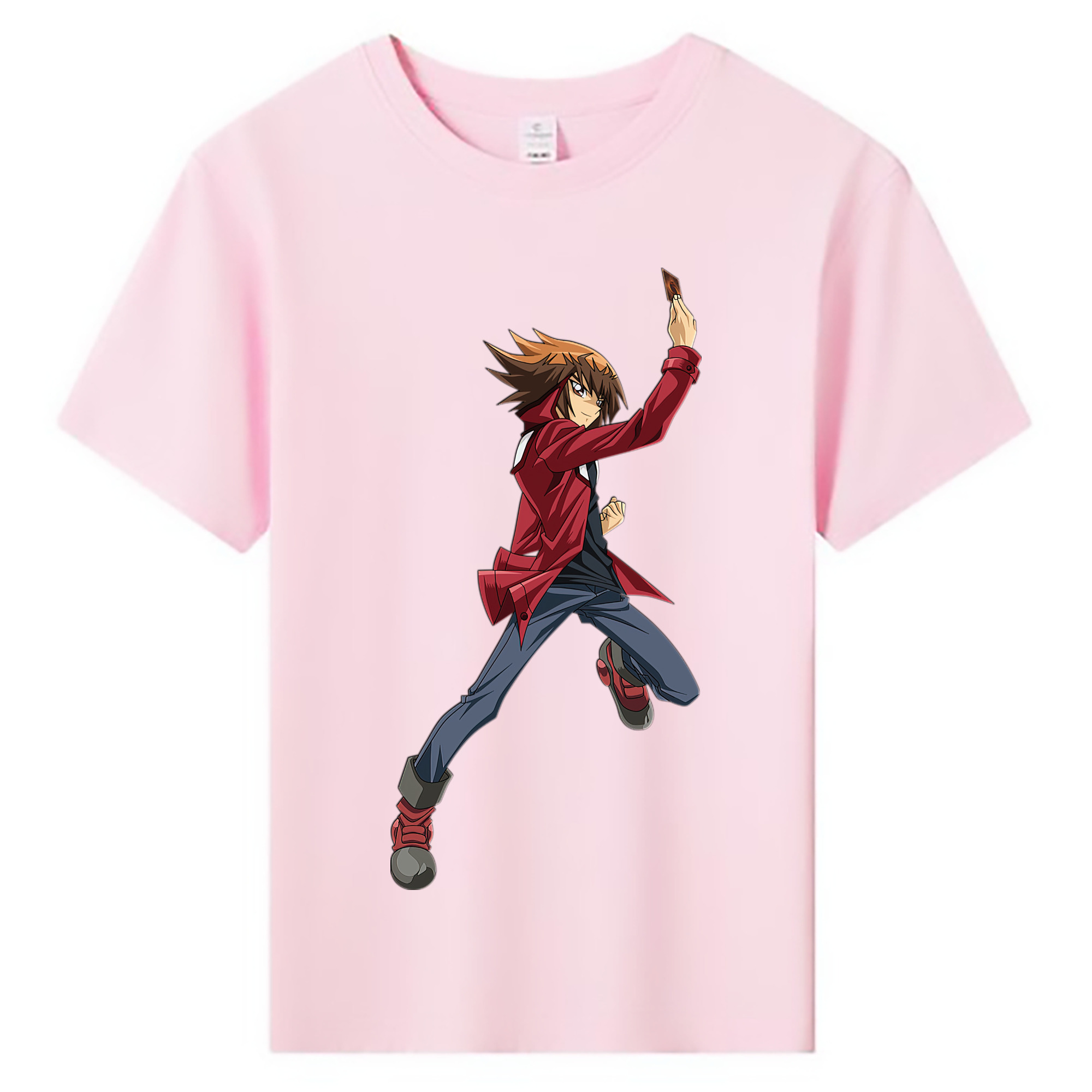 （画像用） 遊☆戯☆王 Yu-Gi-Oh! 綿100％キッズTシャツ（フロントプリント）