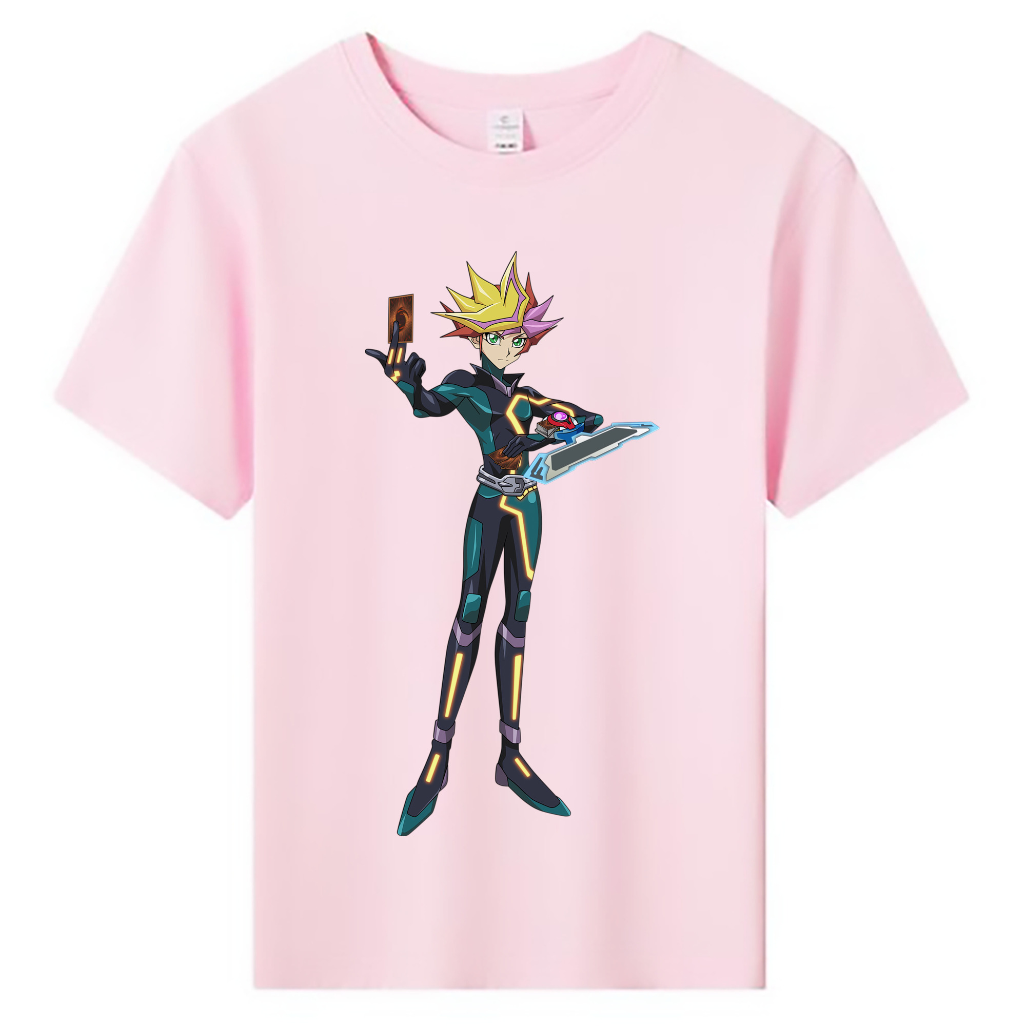 （画像用） 遊☆戯☆王 Yu-Gi-Oh! 綿100％キッズTシャツ（フロントプリント）