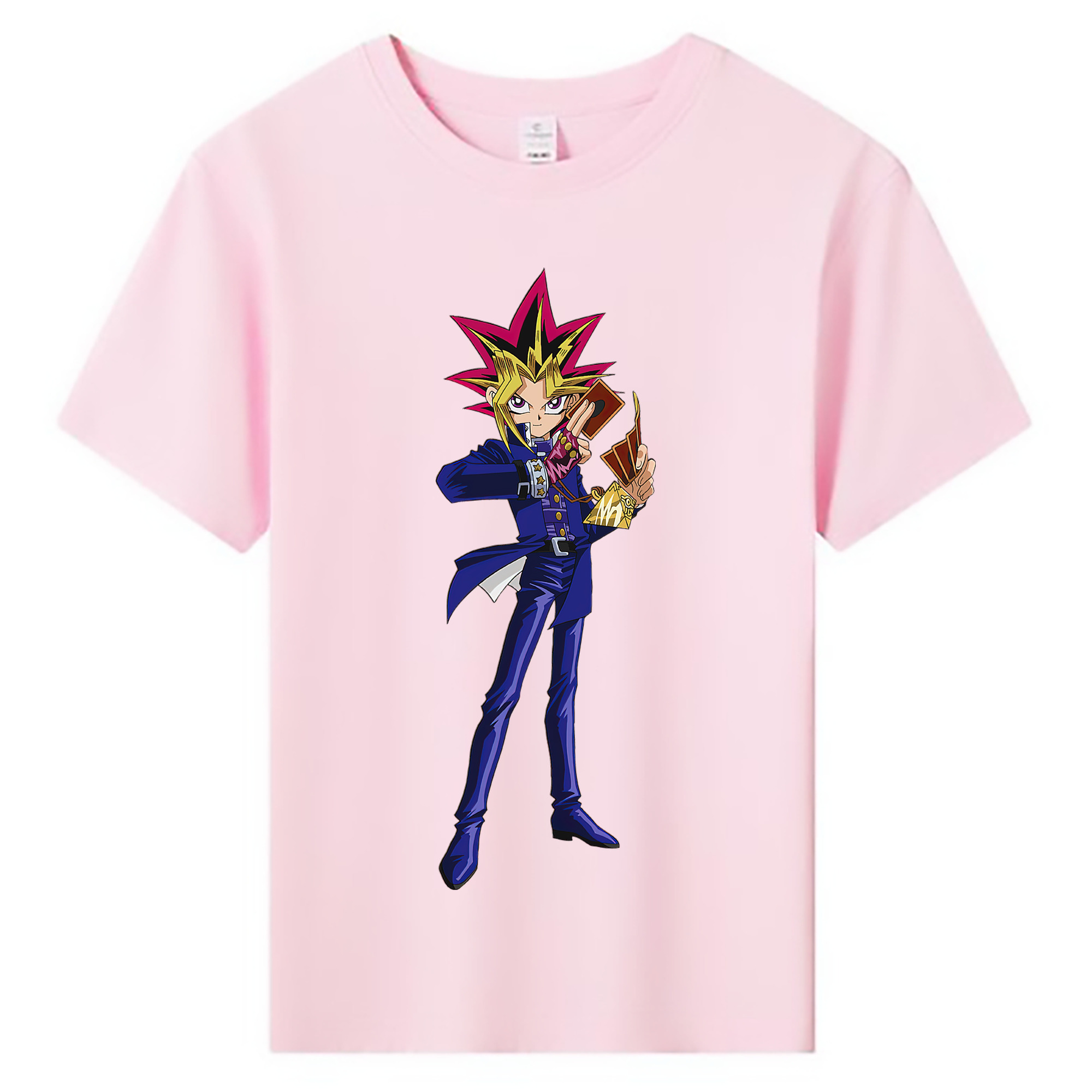 （画像用） 遊☆戯☆王 Yu-Gi-Oh! 綿100％キッズTシャツ（フロントプリント）