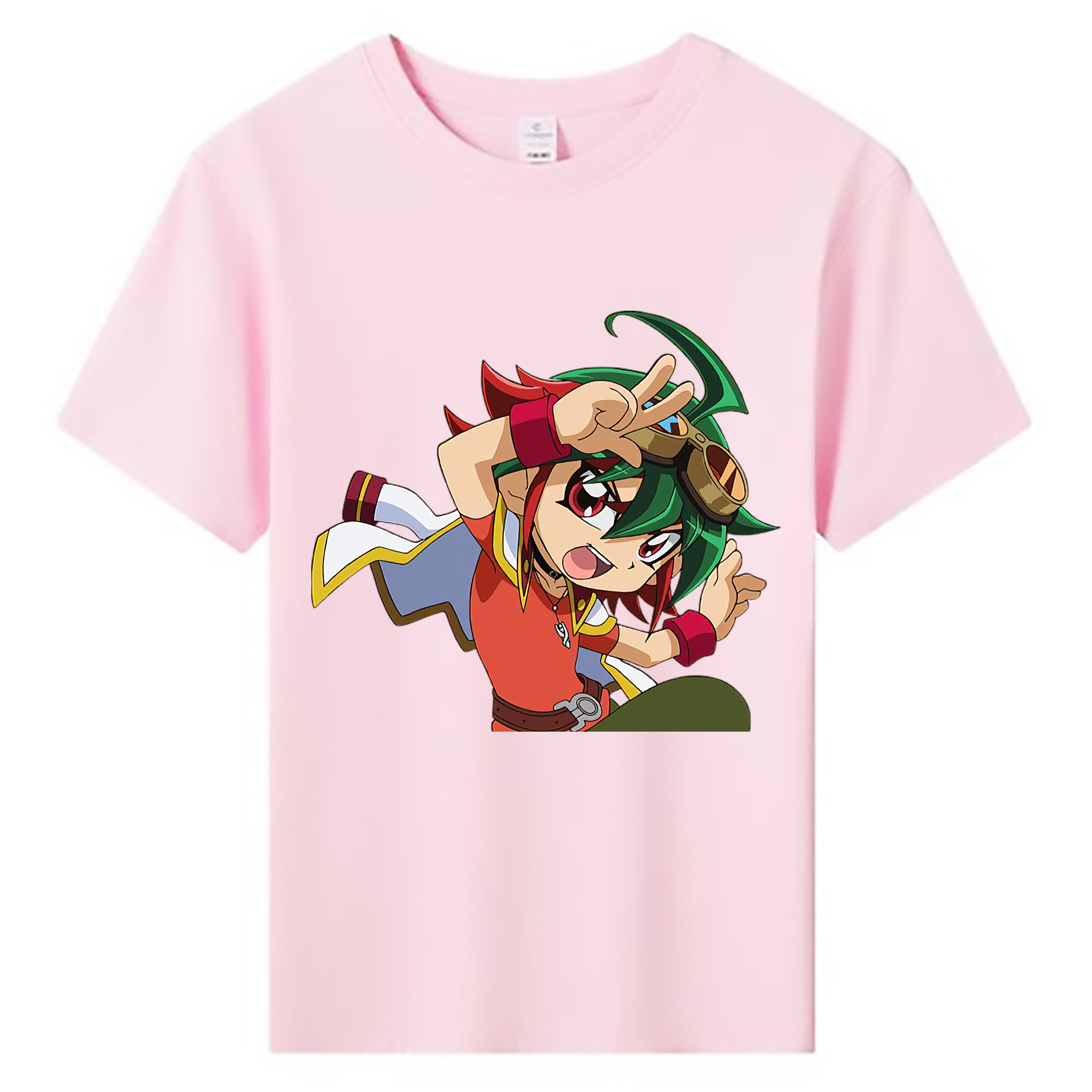 （画像用） 遊☆戯☆王 Yu-Gi-Oh! 綿100％キッズTシャツ（フロントプリント）