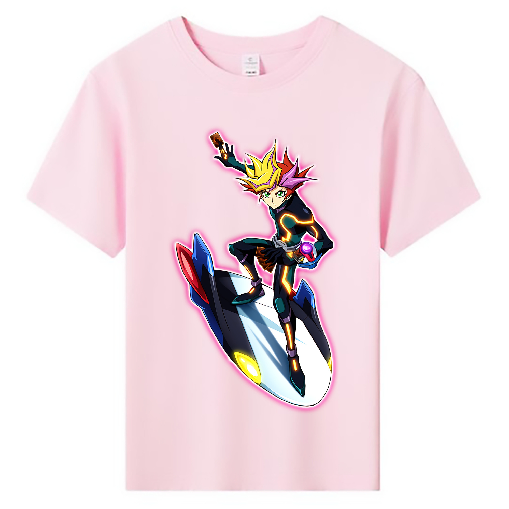 （画像用） 遊☆戯☆王 Yu-Gi-Oh! 綿100％キッズTシャツ（フロントプリント）