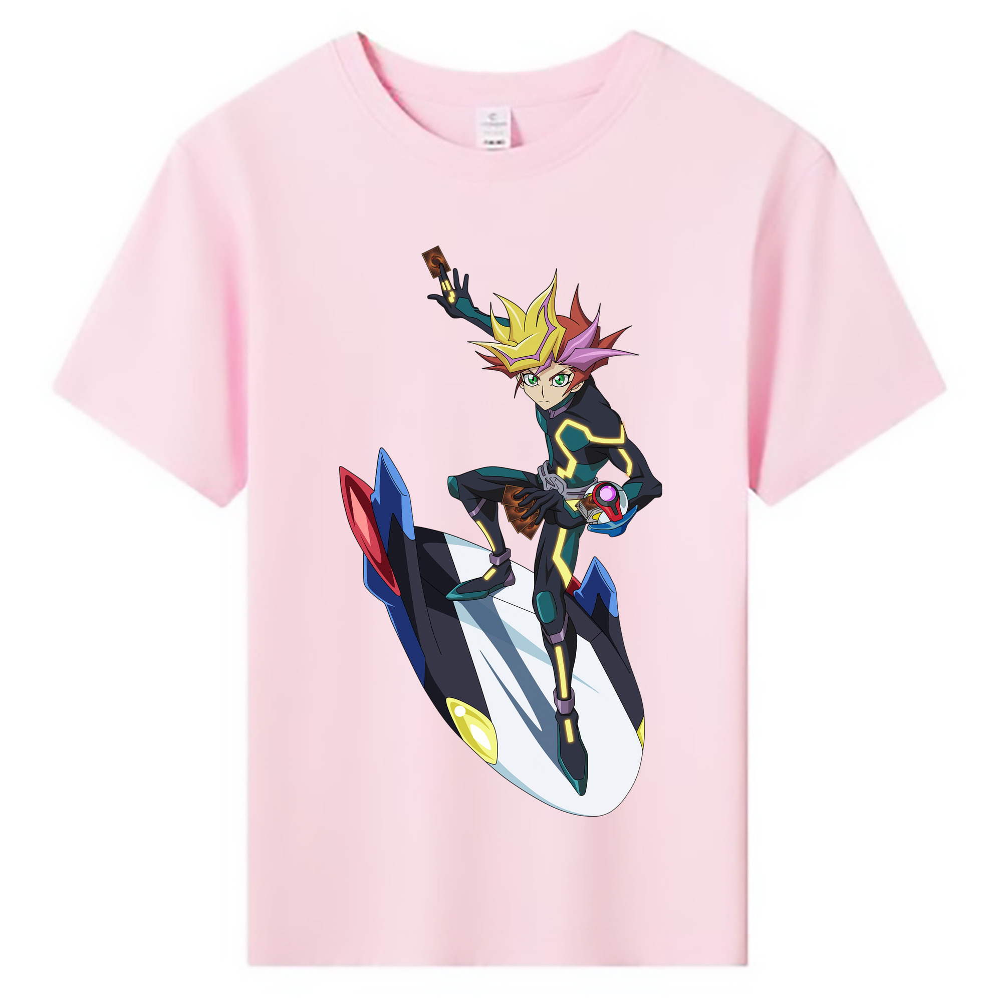 （画像用） 遊☆戯☆王 Yu-Gi-Oh! 綿100％キッズTシャツ（フロントプリント）