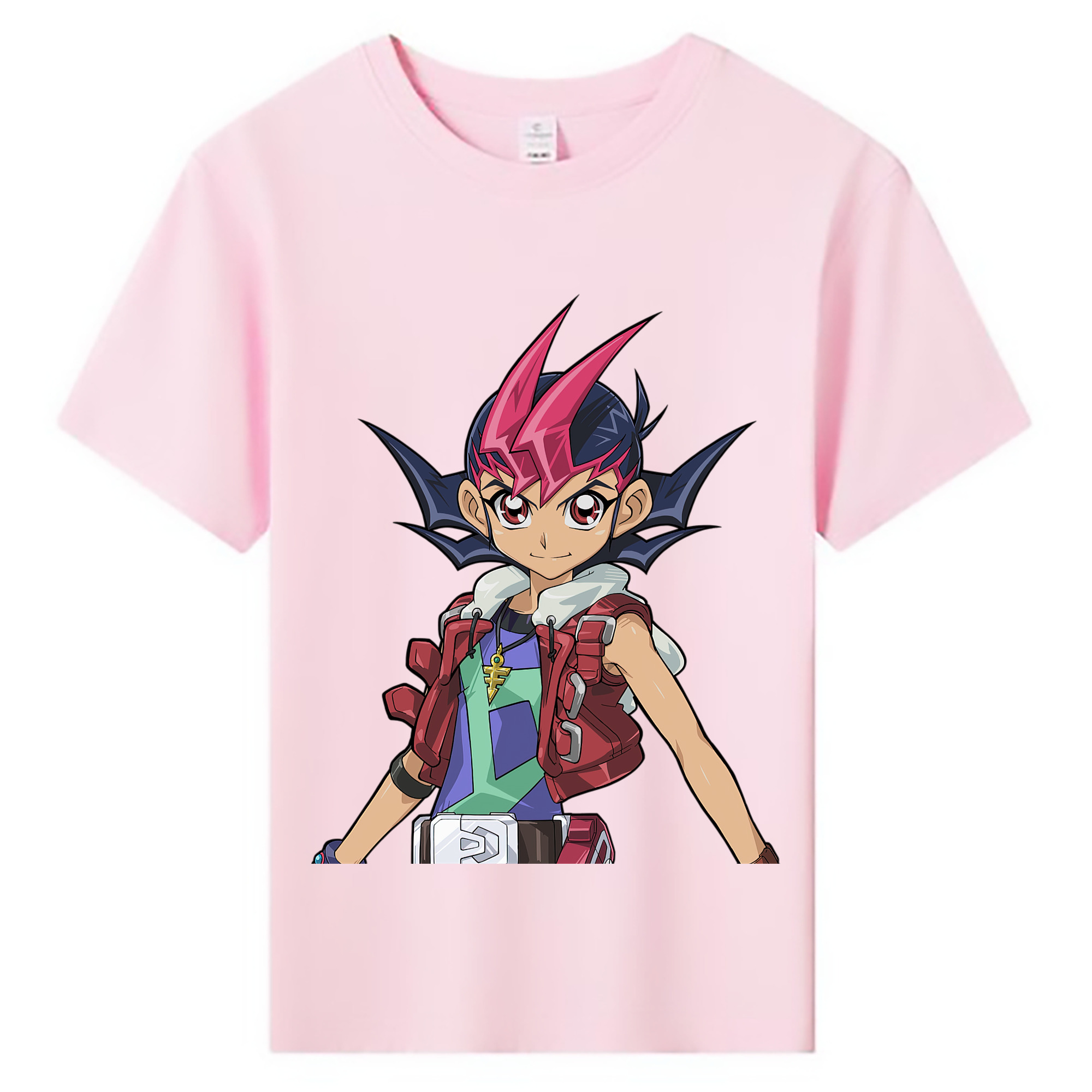 （画像用） 遊☆戯☆王 Yu-Gi-Oh! 綿100％キッズTシャツ（フロントプリント）