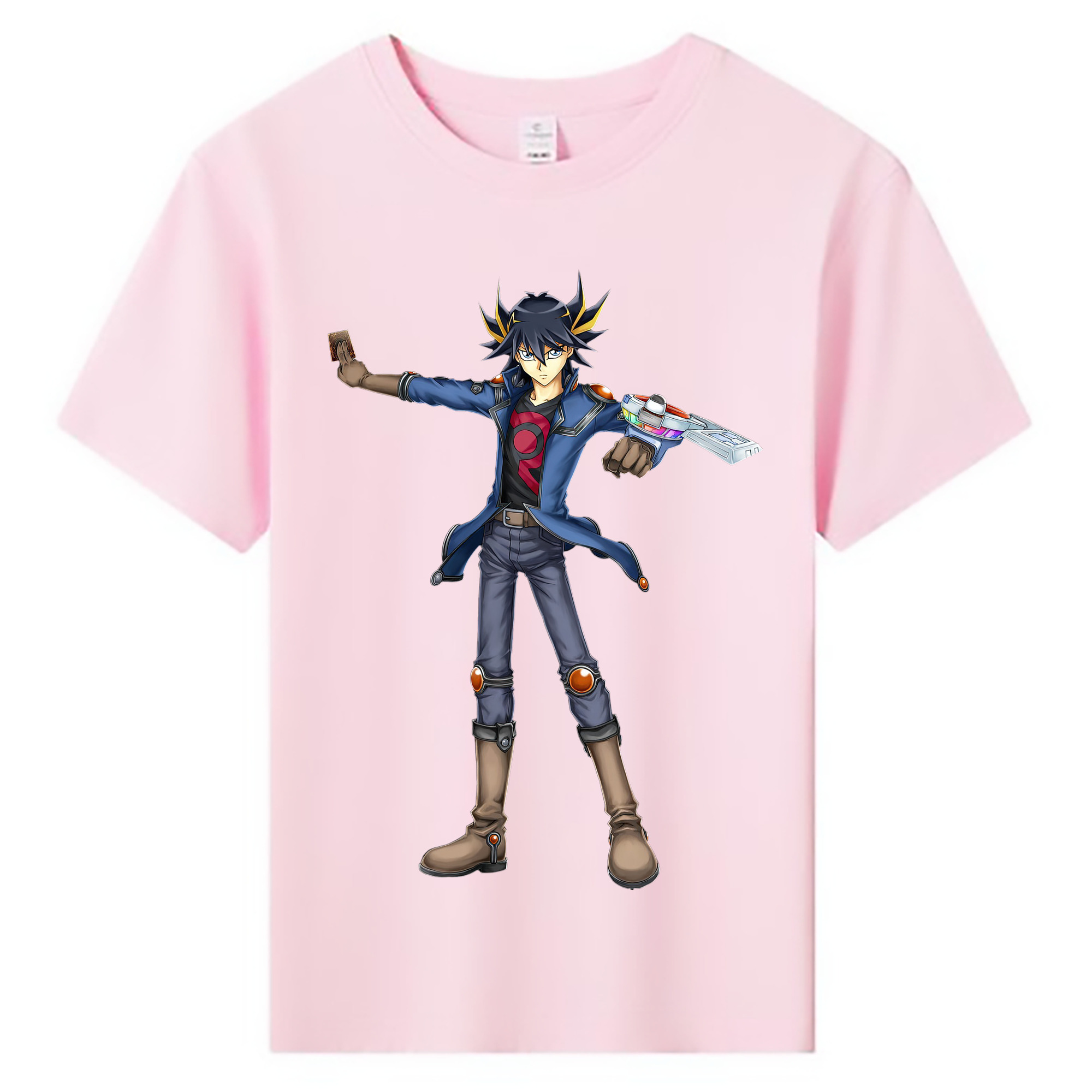 （画像用） 遊☆戯☆王 Yu-Gi-Oh! 綿100％キッズTシャツ（フロントプリント）