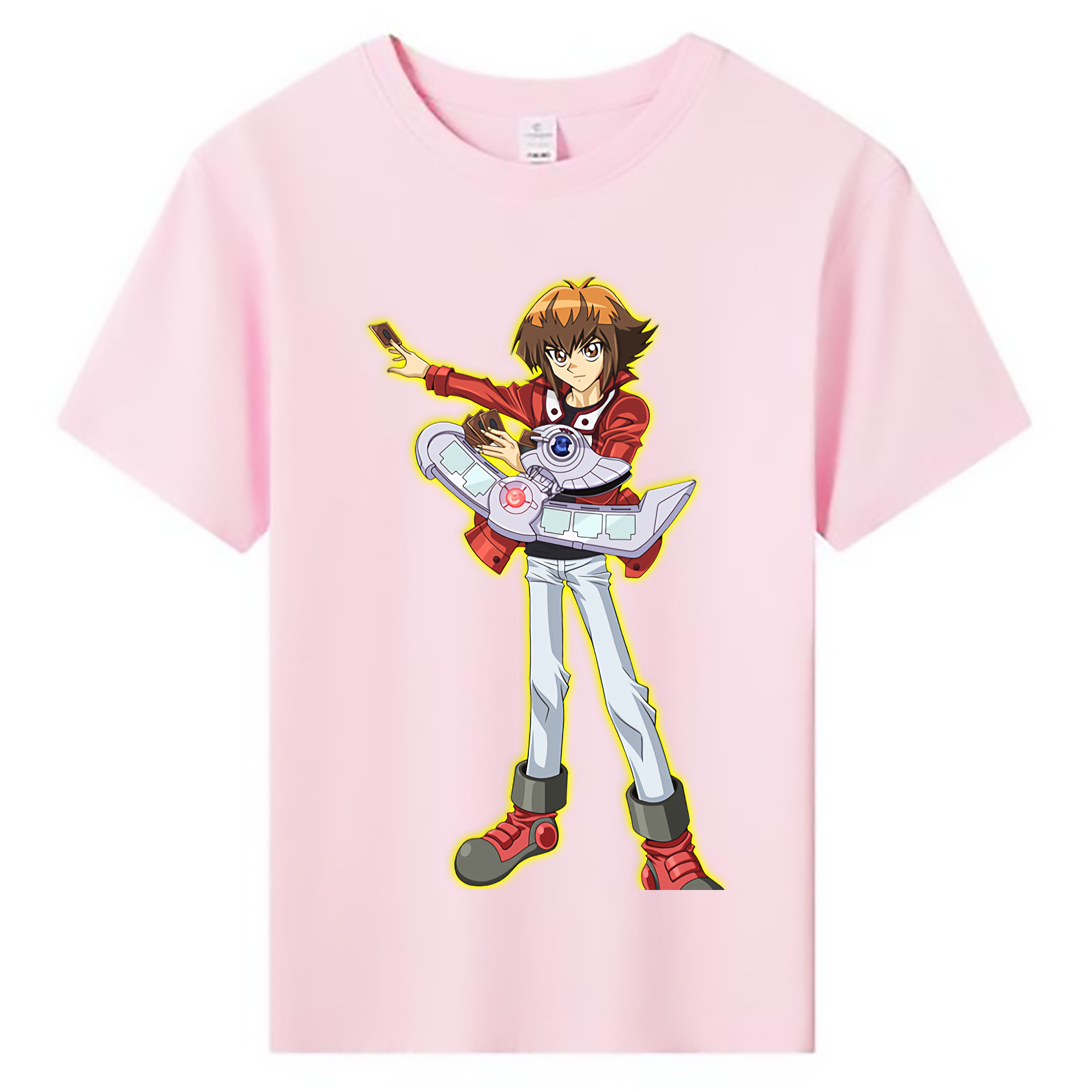 （画像用） 遊☆戯☆王 Yu-Gi-Oh! 綿100％キッズTシャツ（フロントプリント）