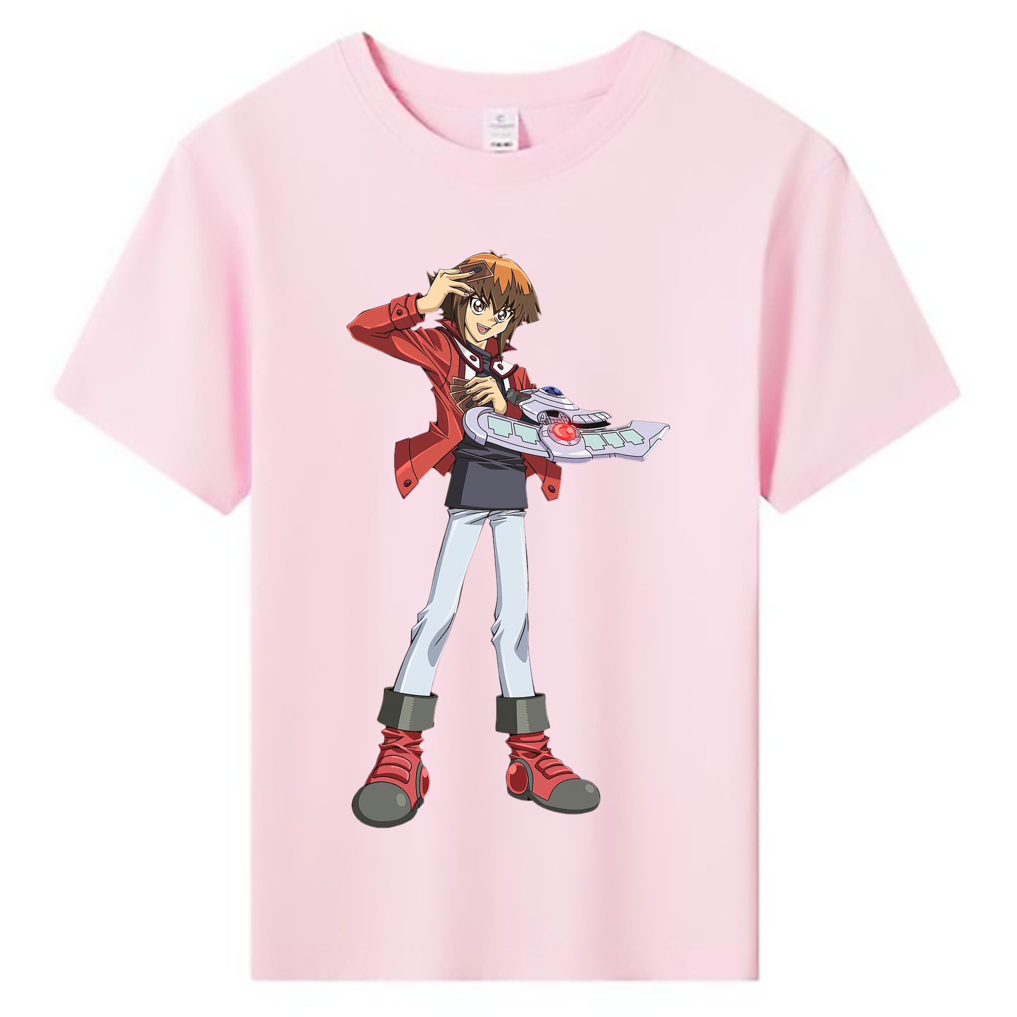 （画像用） 遊☆戯☆王 Yu-Gi-Oh! 綿100％キッズTシャツ（フロントプリント）