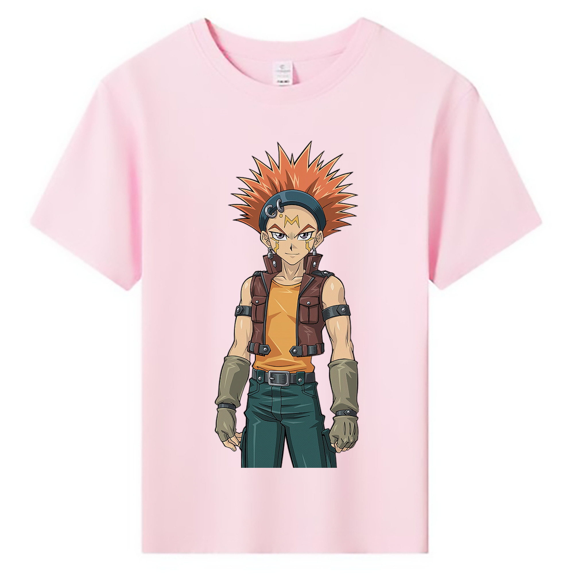 （画像用） 遊☆戯☆王 Yu-Gi-Oh! 綿100％キッズTシャツ（フロントプリント）