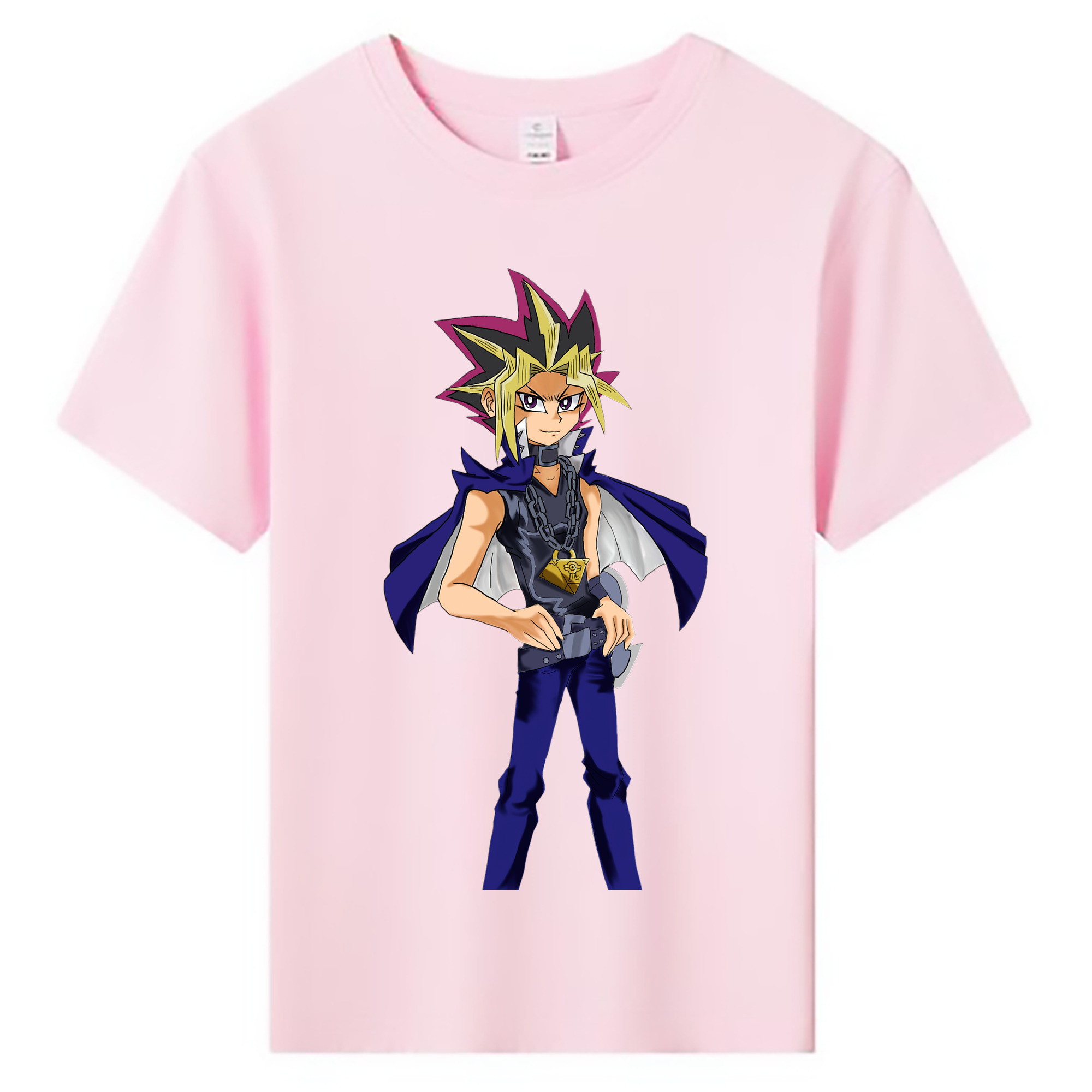 （画像用） 遊☆戯☆王 Yu-Gi-Oh! 綿100％キッズTシャツ（フロントプリント）