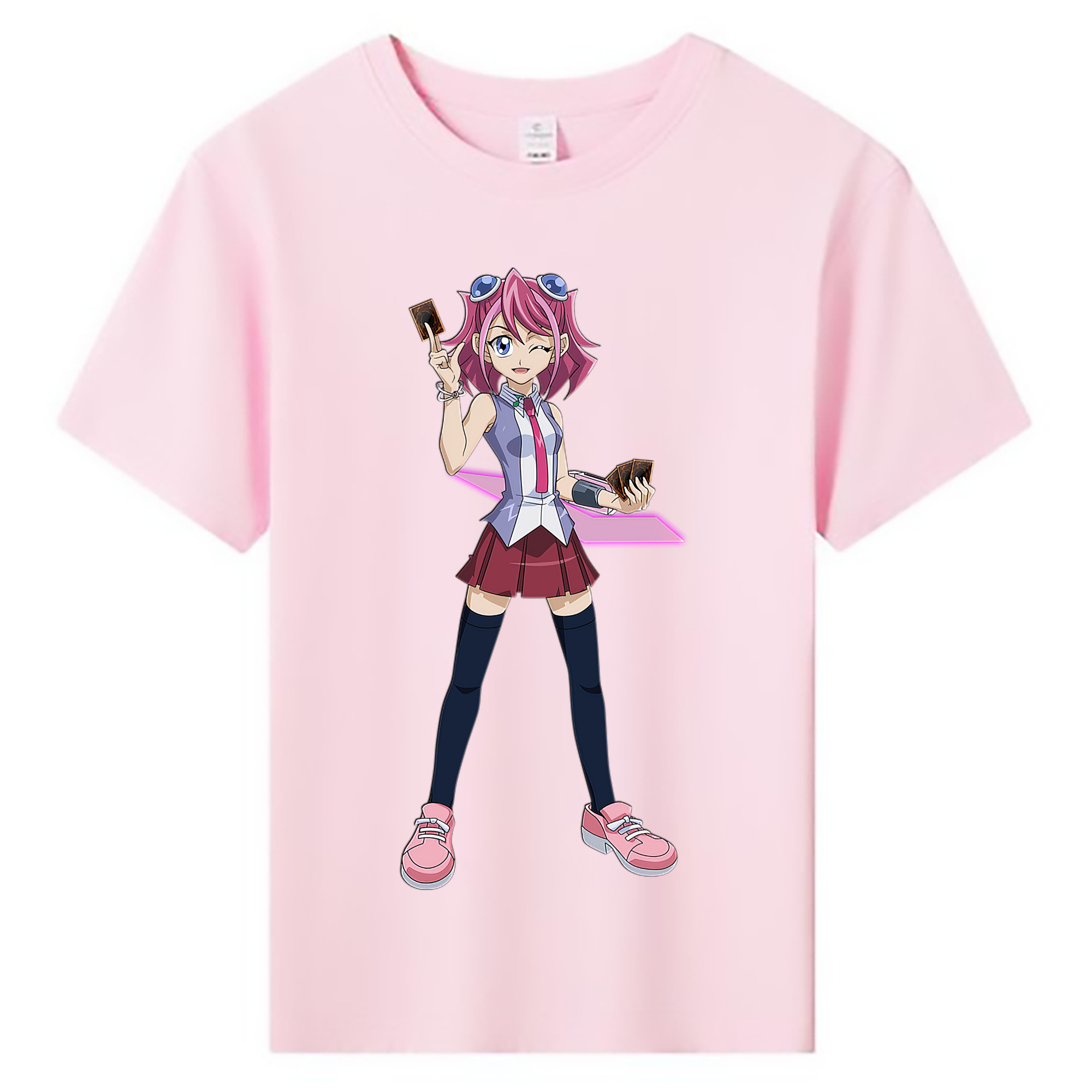 （画像用） 遊☆戯☆王 Yu-Gi-Oh! 綿100％キッズTシャツ（フロントプリント）