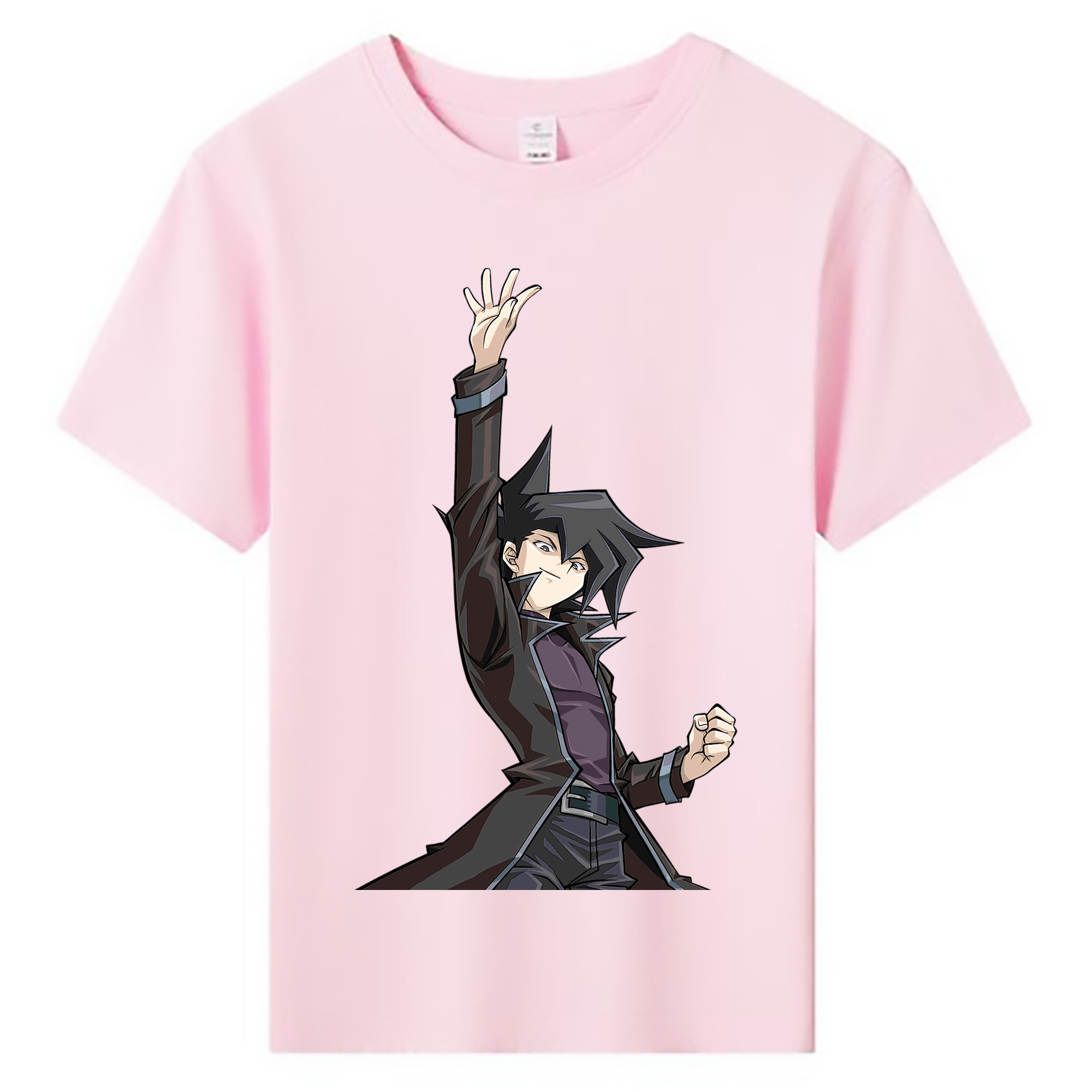 （画像用） 遊☆戯☆王 Yu-Gi-Oh! 綿100％キッズTシャツ（フロントプリント）