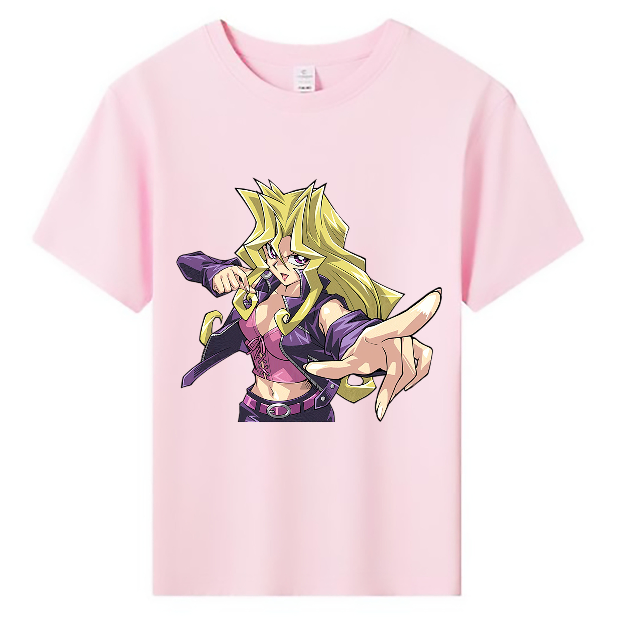 （画像用） 遊☆戯☆王 Yu-Gi-Oh! 綿100％キッズTシャツ（フロントプリント）