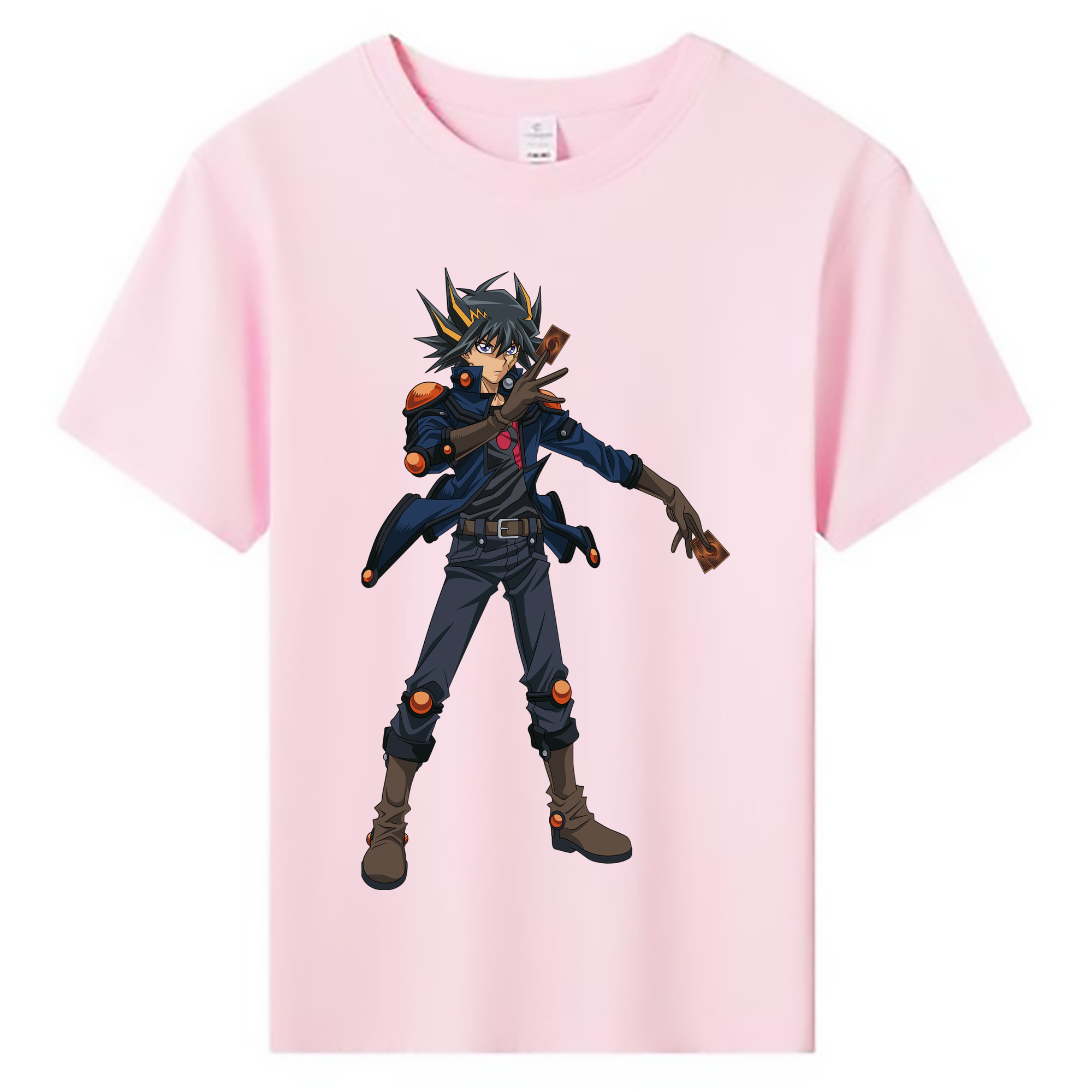 （画像用） 遊☆戯☆王 Yu-Gi-Oh! 綿100％キッズTシャツ（フロントプリント）