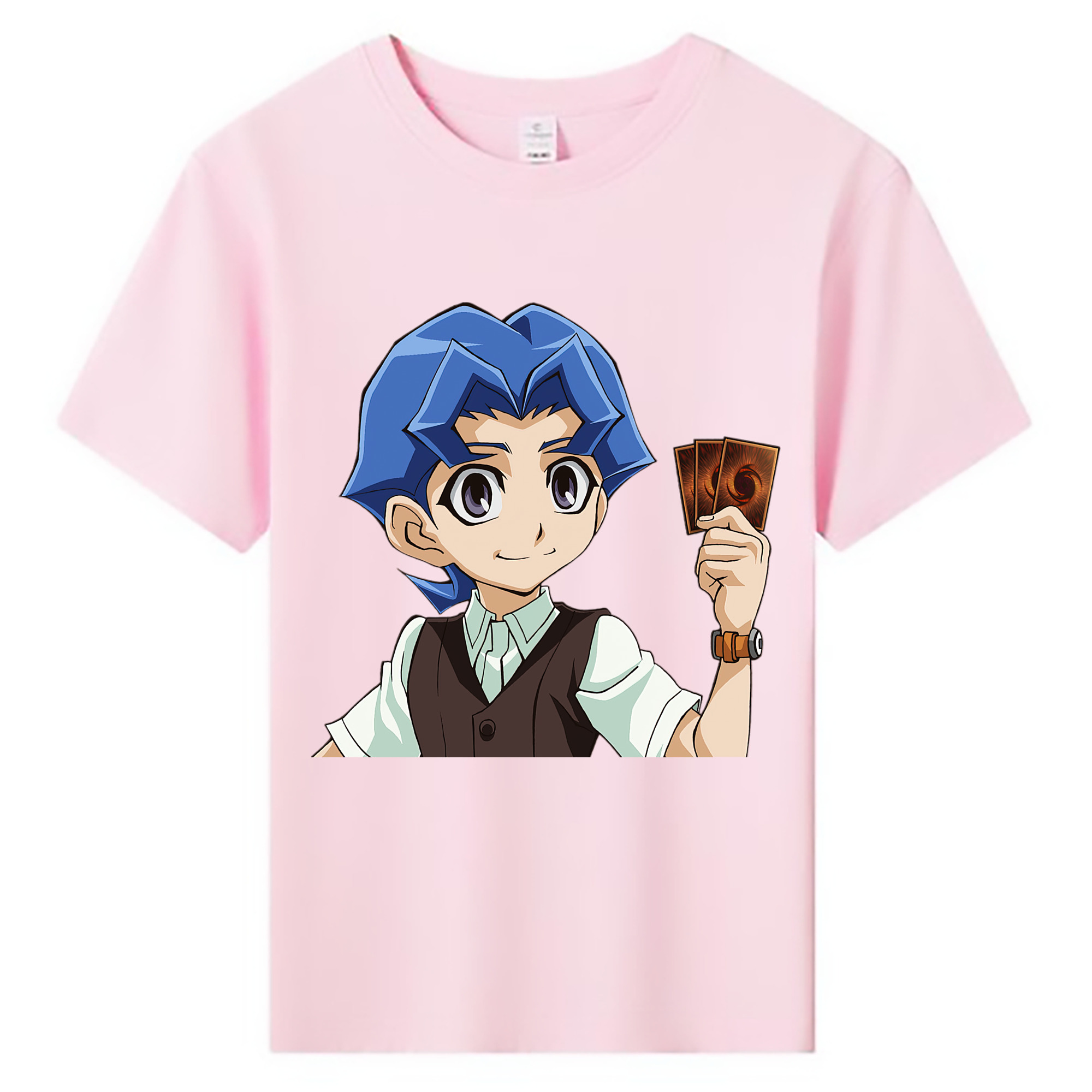 （画像用） 遊☆戯☆王 Yu-Gi-Oh! 綿100％キッズTシャツ（フロントプリント）