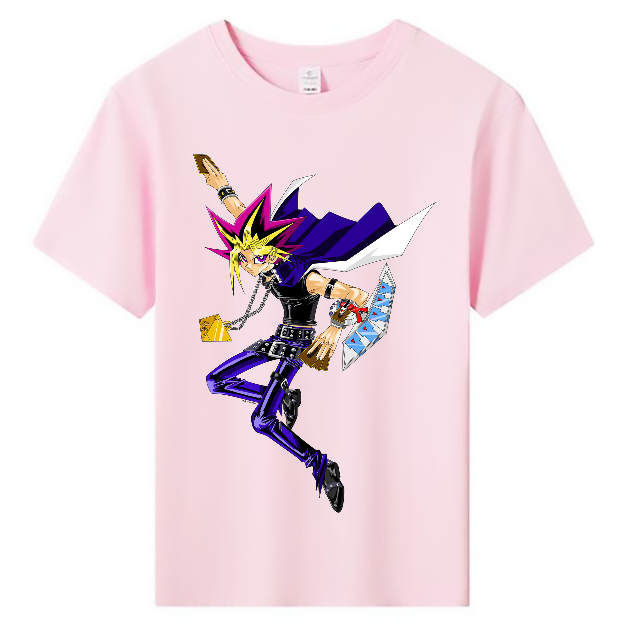 （画像用） 遊☆戯☆王 Yu-Gi-Oh! 綿100％キッズTシャツ（フロントプリント）