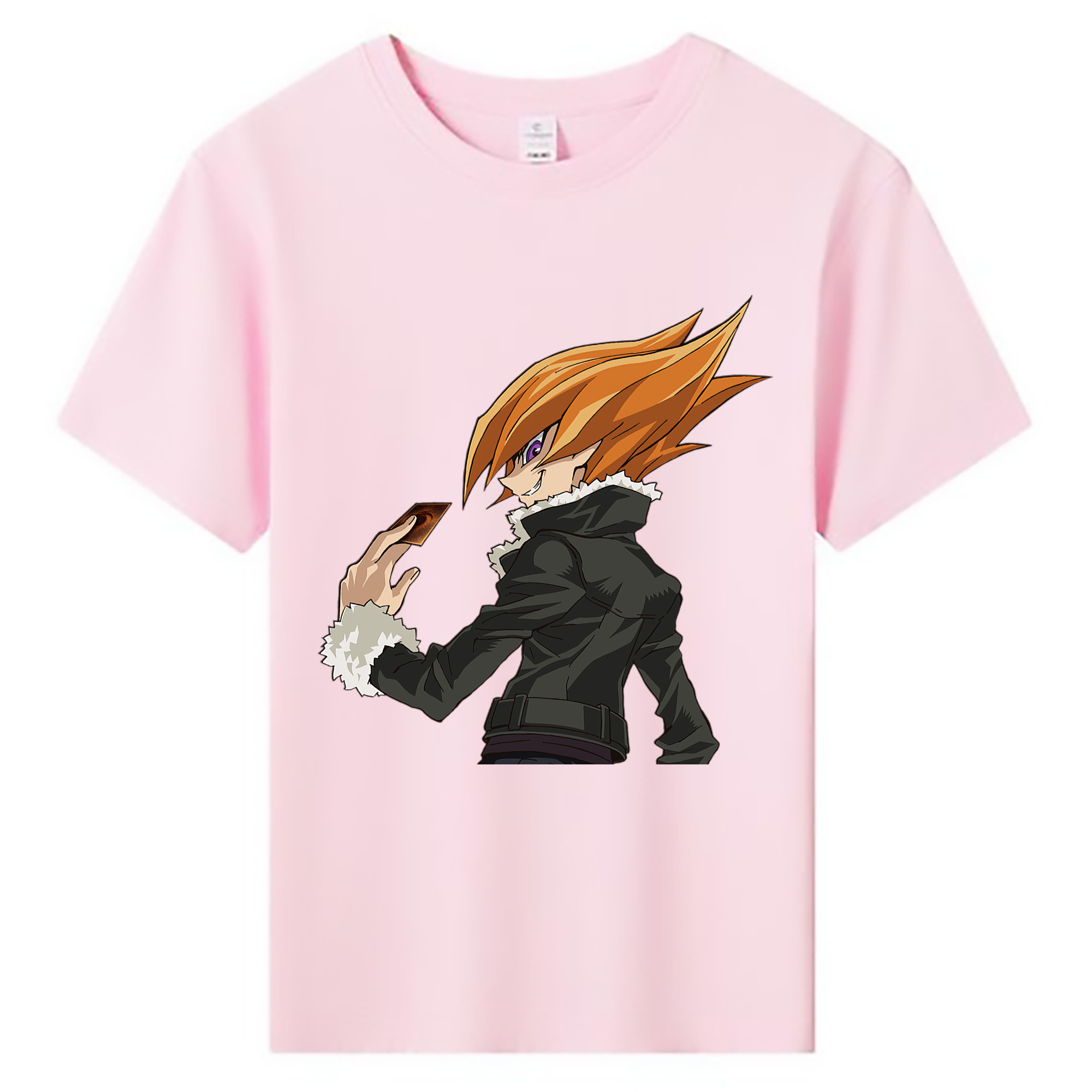 （画像用） 遊☆戯☆王 Yu-Gi-Oh! 綿100％キッズTシャツ（フロントプリント）