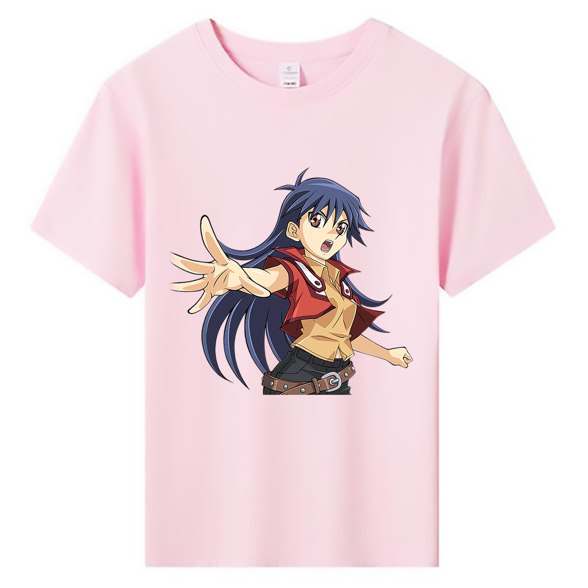 （画像用） 遊☆戯☆王 Yu-Gi-Oh! 綿100％キッズTシャツ（フロントプリント）
