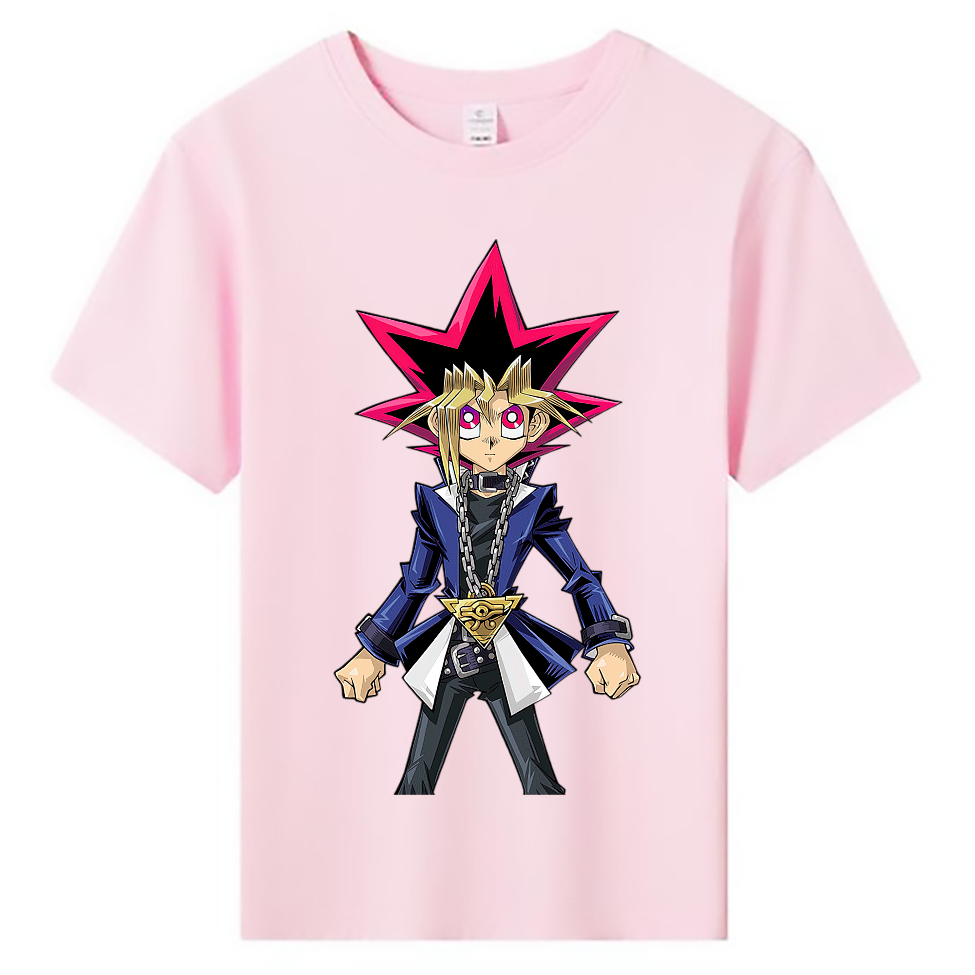（画像用） 遊☆戯☆王 Yu-Gi-Oh! 綿100％キッズTシャツ（フロントプリント）