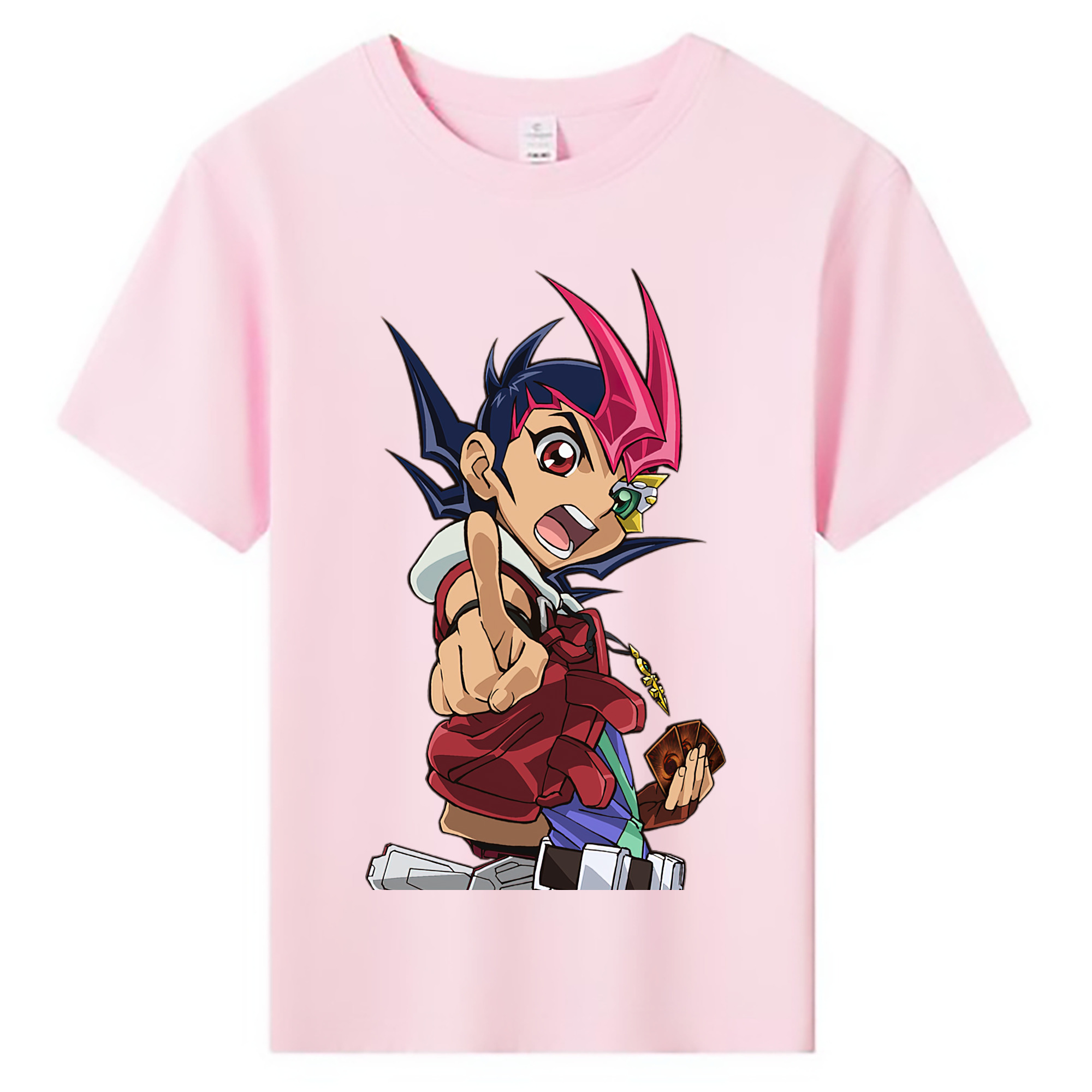 （画像用） 遊☆戯☆王 Yu-Gi-Oh! 綿100％キッズTシャツ（フロントプリント）