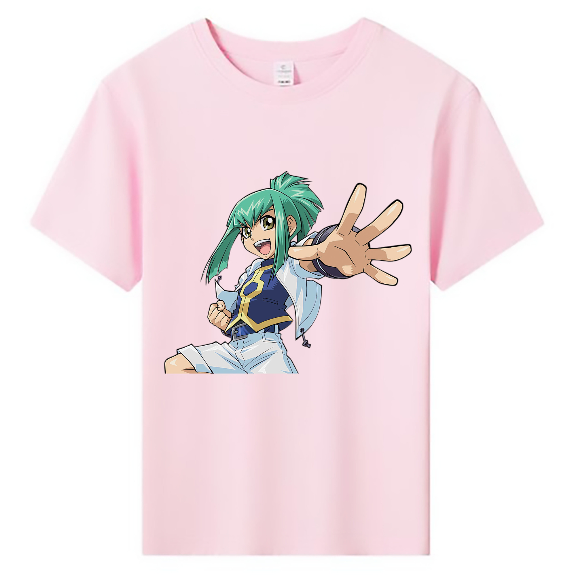 （画像用） 遊☆戯☆王 Yu-Gi-Oh! 綿100％キッズTシャツ（フロントプリント）
