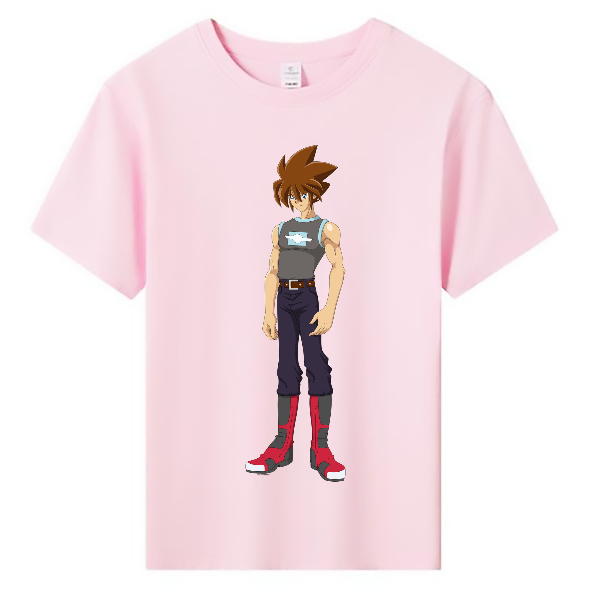 （画像用） 遊☆戯☆王 Yu-Gi-Oh! 綿100％キッズTシャツ（フロントプリント）