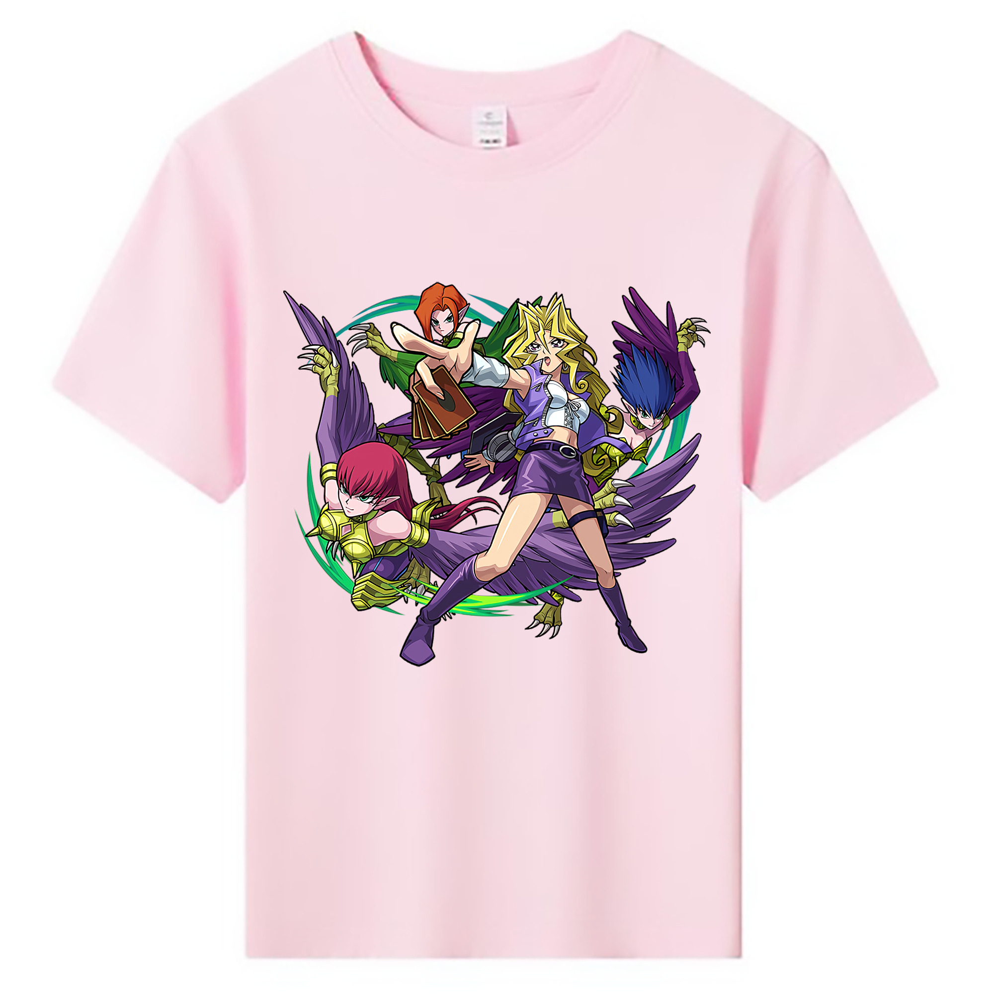 （画像用） 遊☆戯☆王 Yu-Gi-Oh! 綿100％キッズTシャツ（フロントプリント）