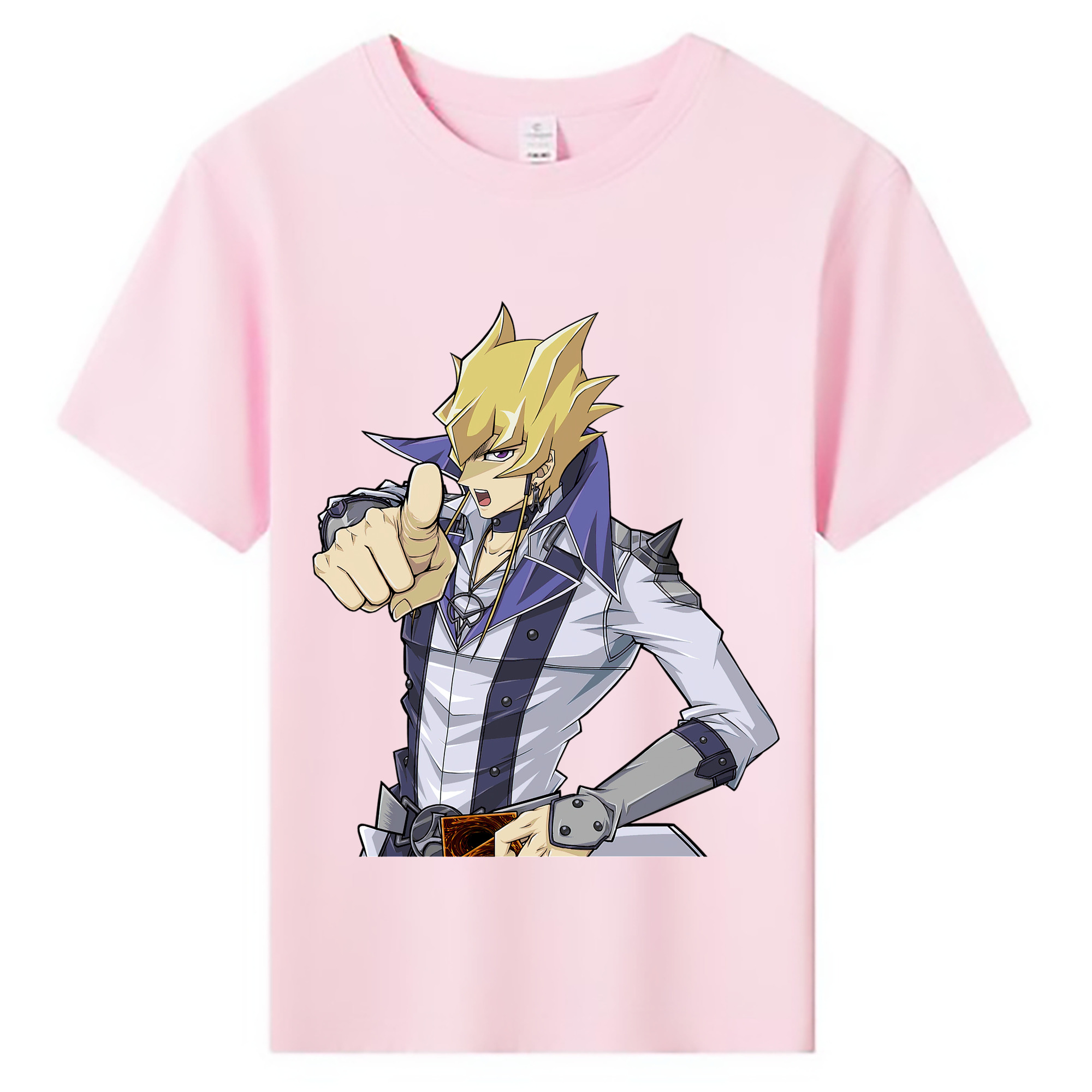 （画像用） 遊☆戯☆王 Yu-Gi-Oh! 綿100％キッズTシャツ（フロントプリント）