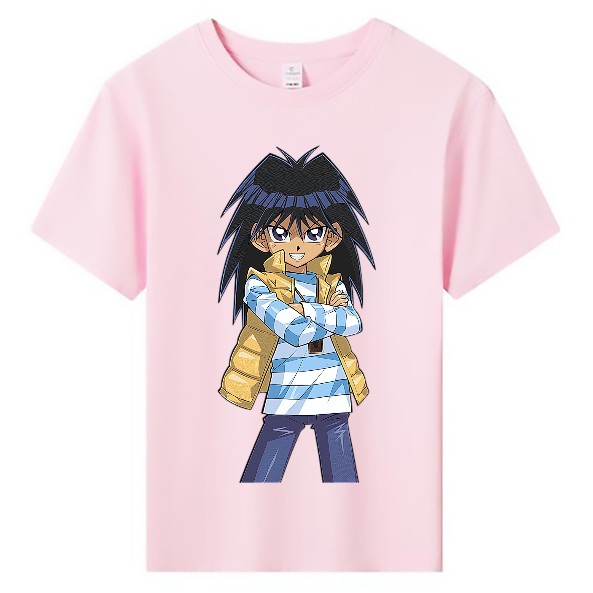 （画像用） 遊☆戯☆王 Yu-Gi-Oh! 綿100％キッズTシャツ（フロントプリント）