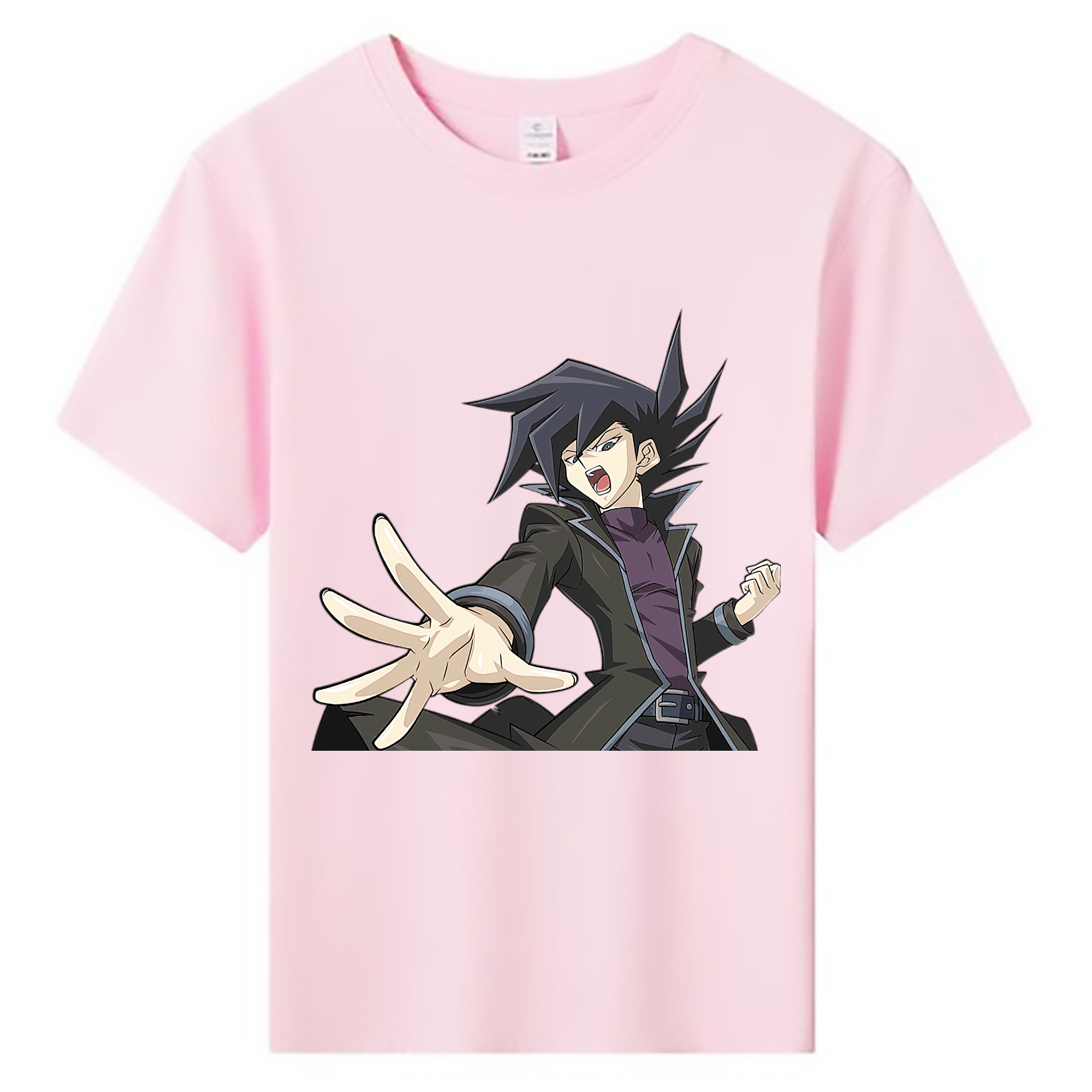（画像用） 遊☆戯☆王 Yu-Gi-Oh! 綿100％キッズTシャツ（フロントプリント）