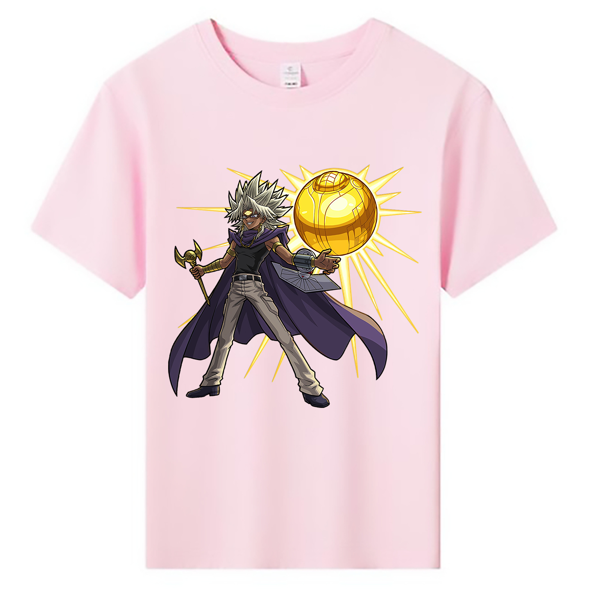 （画像用） 遊☆戯☆王 Yu-Gi-Oh! 綿100％キッズTシャツ（フロントプリント）