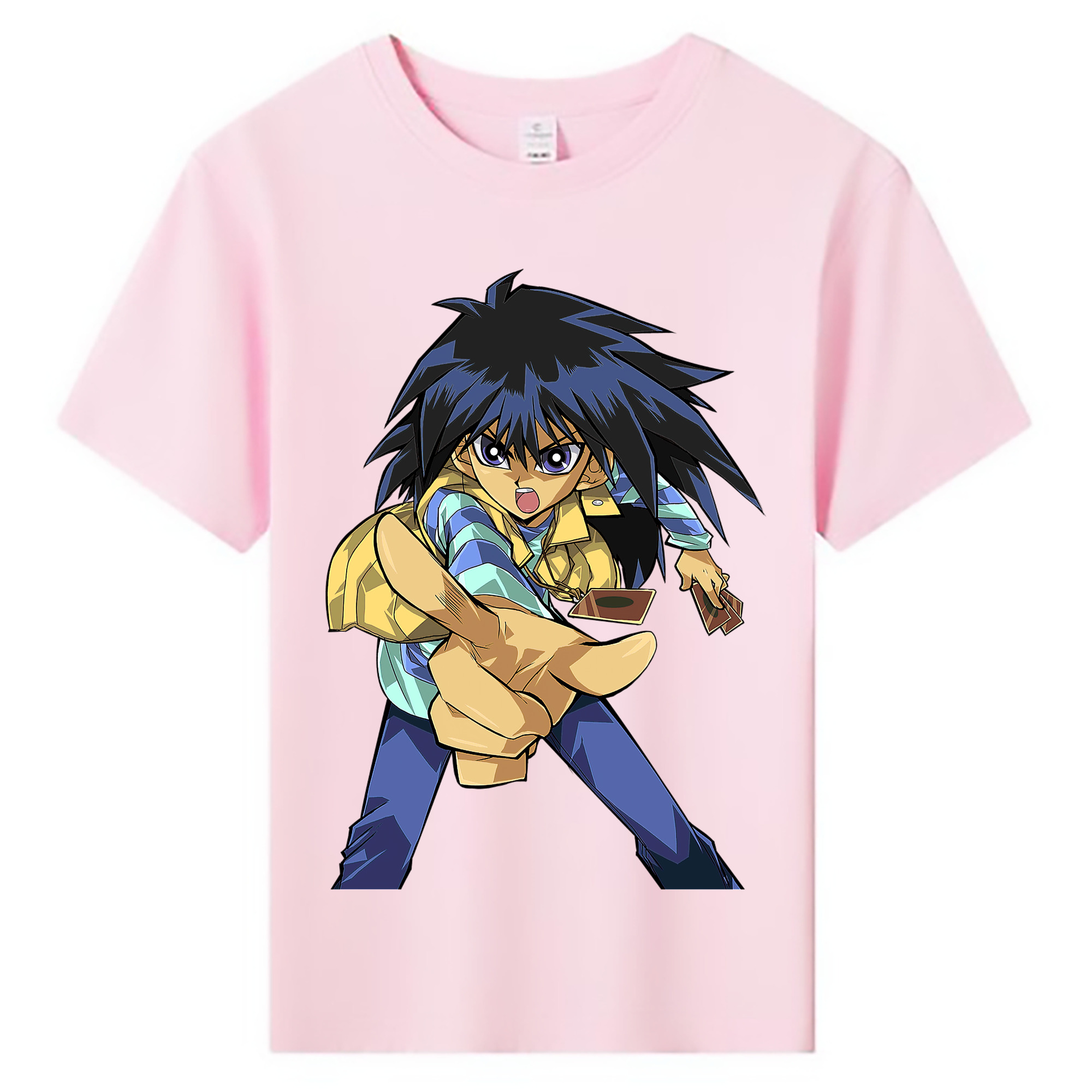 （画像用） 遊☆戯☆王 Yu-Gi-Oh! 綿100％キッズTシャツ（フロントプリント）