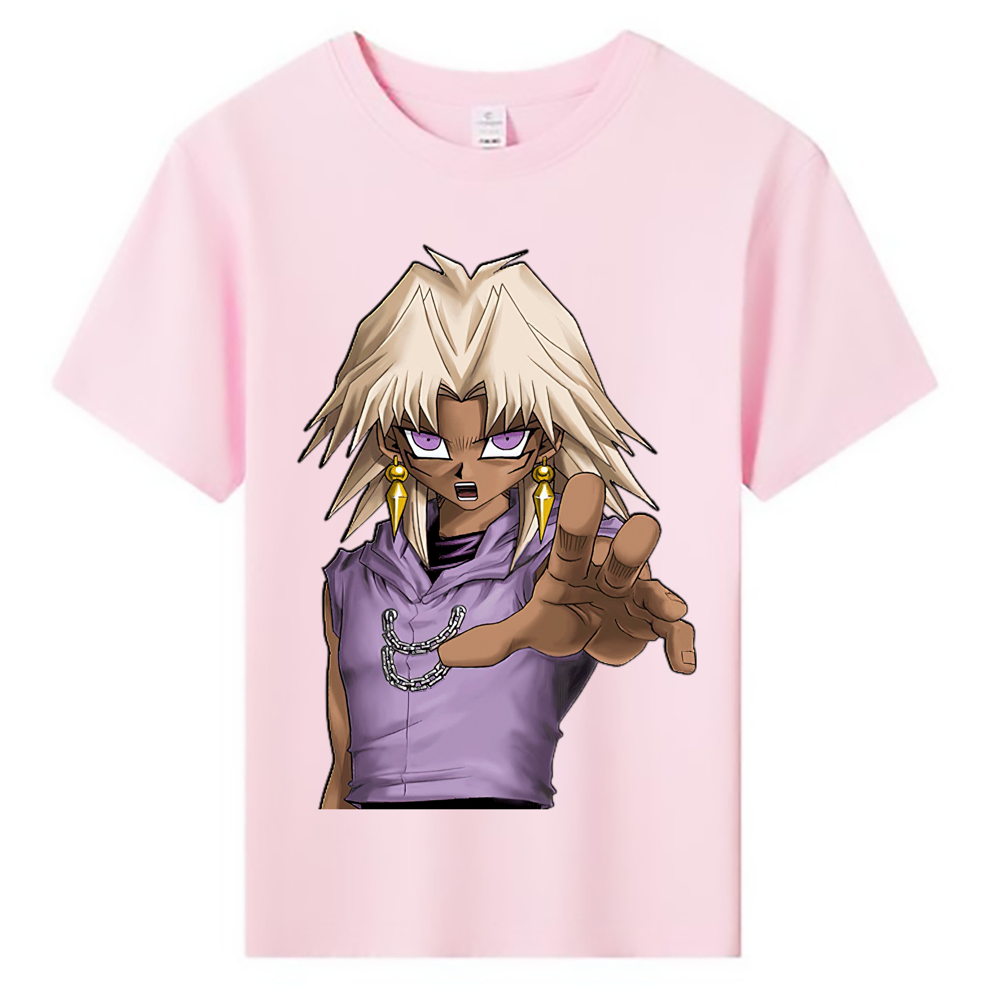 （画像用） 遊☆戯☆王 Yu-Gi-Oh! 綿100％キッズTシャツ（フロントプリント）