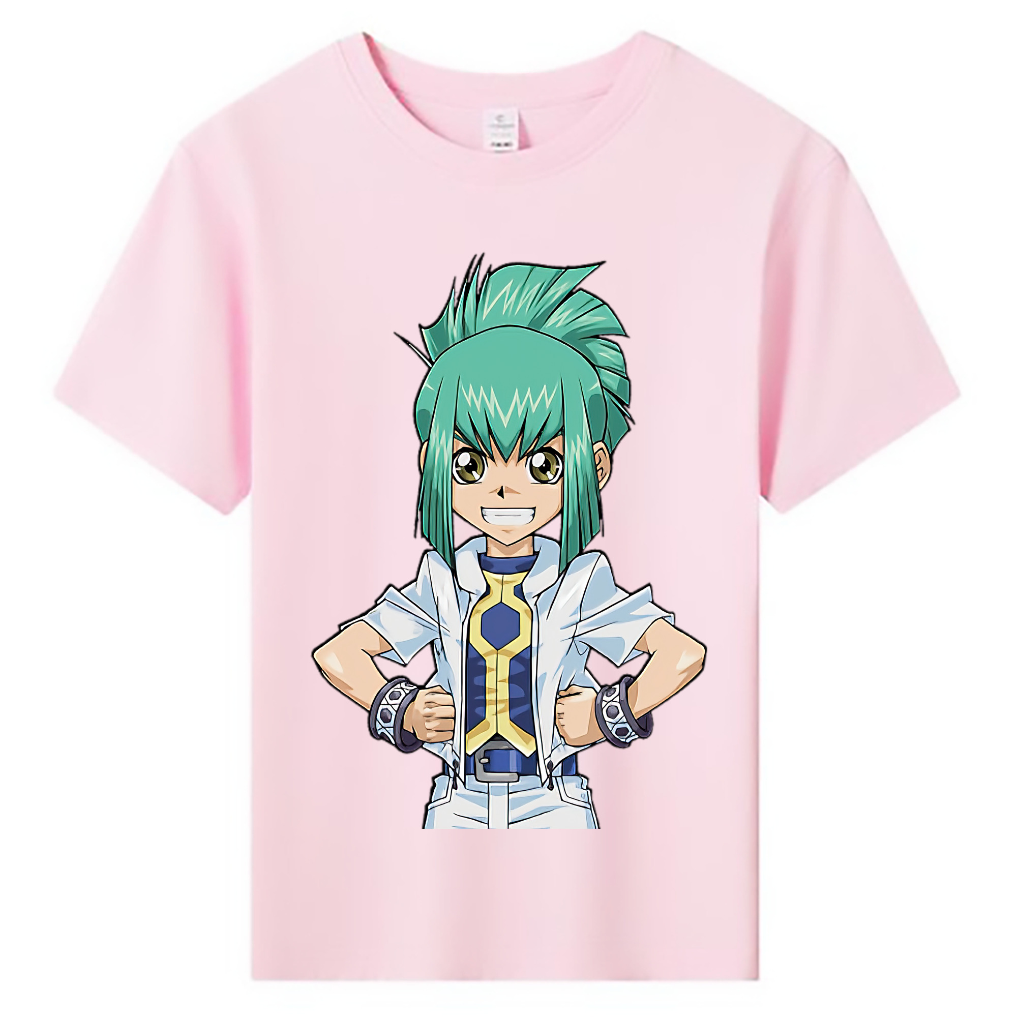 （画像用） 遊☆戯☆王 Yu-Gi-Oh! 綿100％キッズTシャツ（フロントプリント）