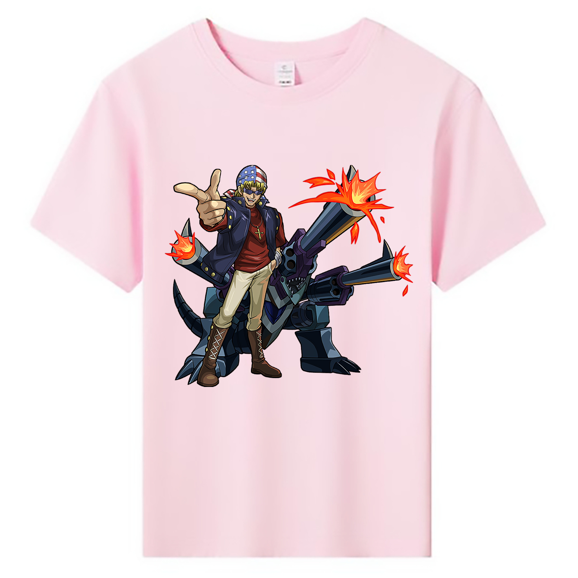 （画像用） 遊☆戯☆王 Yu-Gi-Oh! 綿100％キッズTシャツ（フロントプリント）