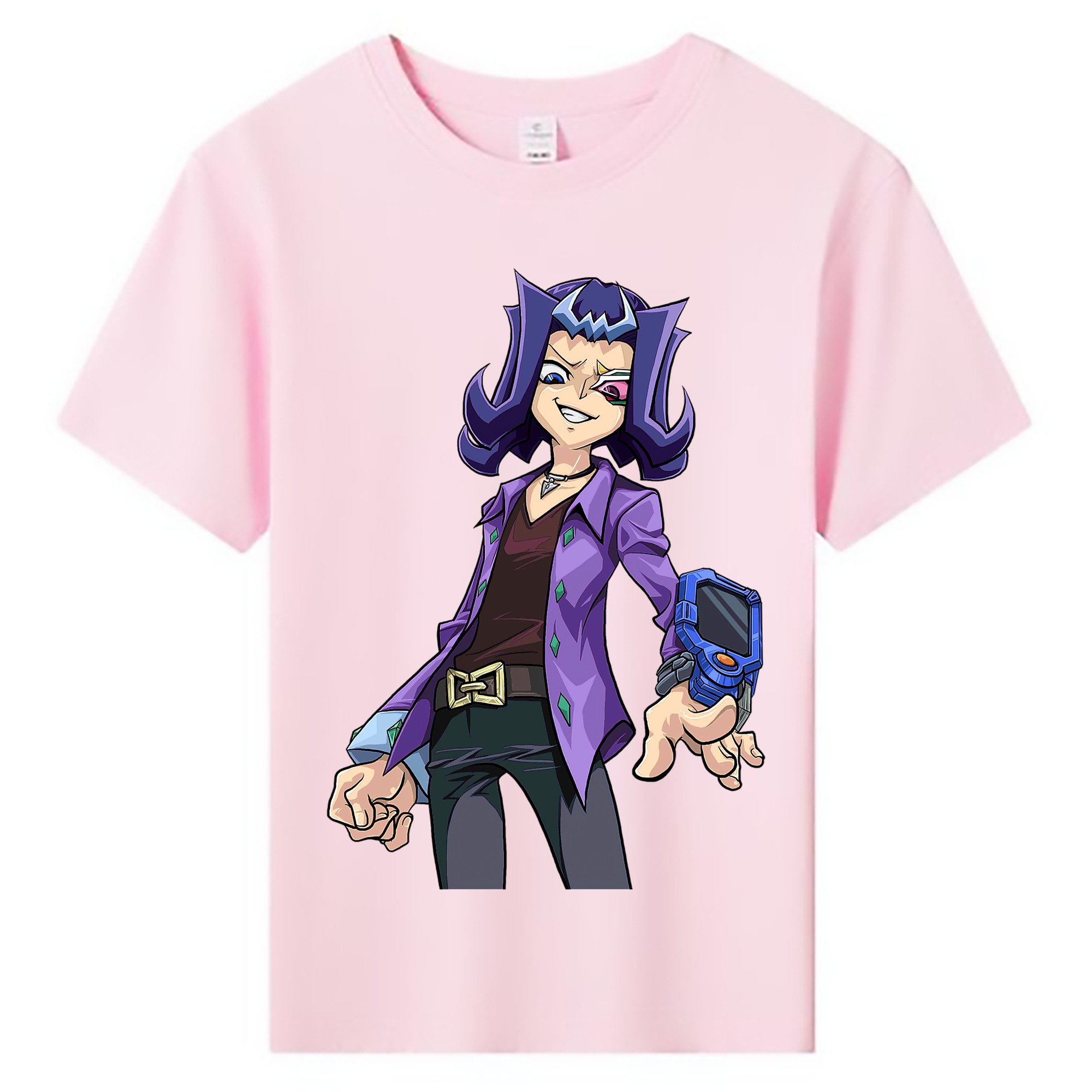 （画像用） 遊☆戯☆王 Yu-Gi-Oh! 綿100％キッズTシャツ（フロントプリント）