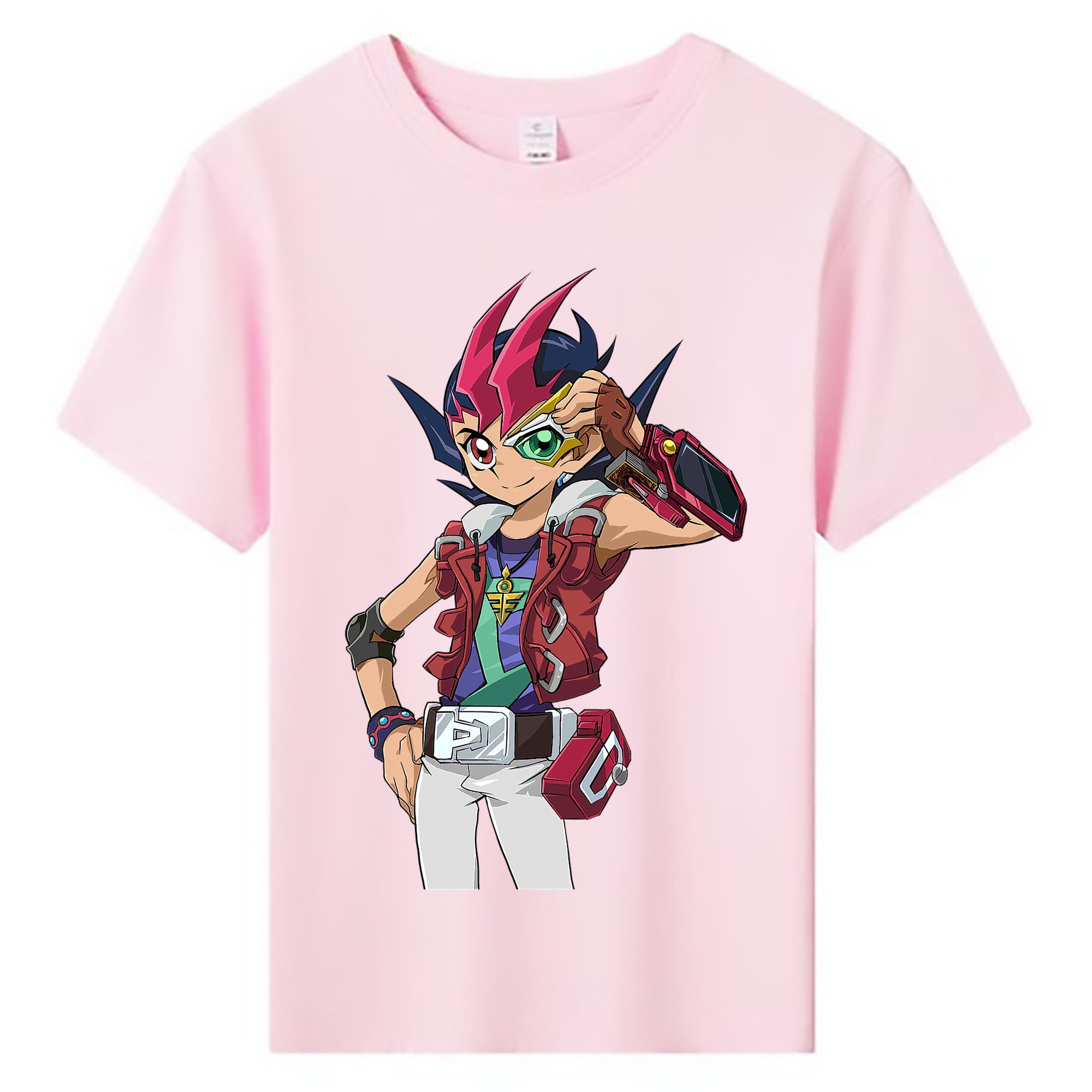 （画像用） 遊☆戯☆王 Yu-Gi-Oh! 綿100％キッズTシャツ（フロントプリント）