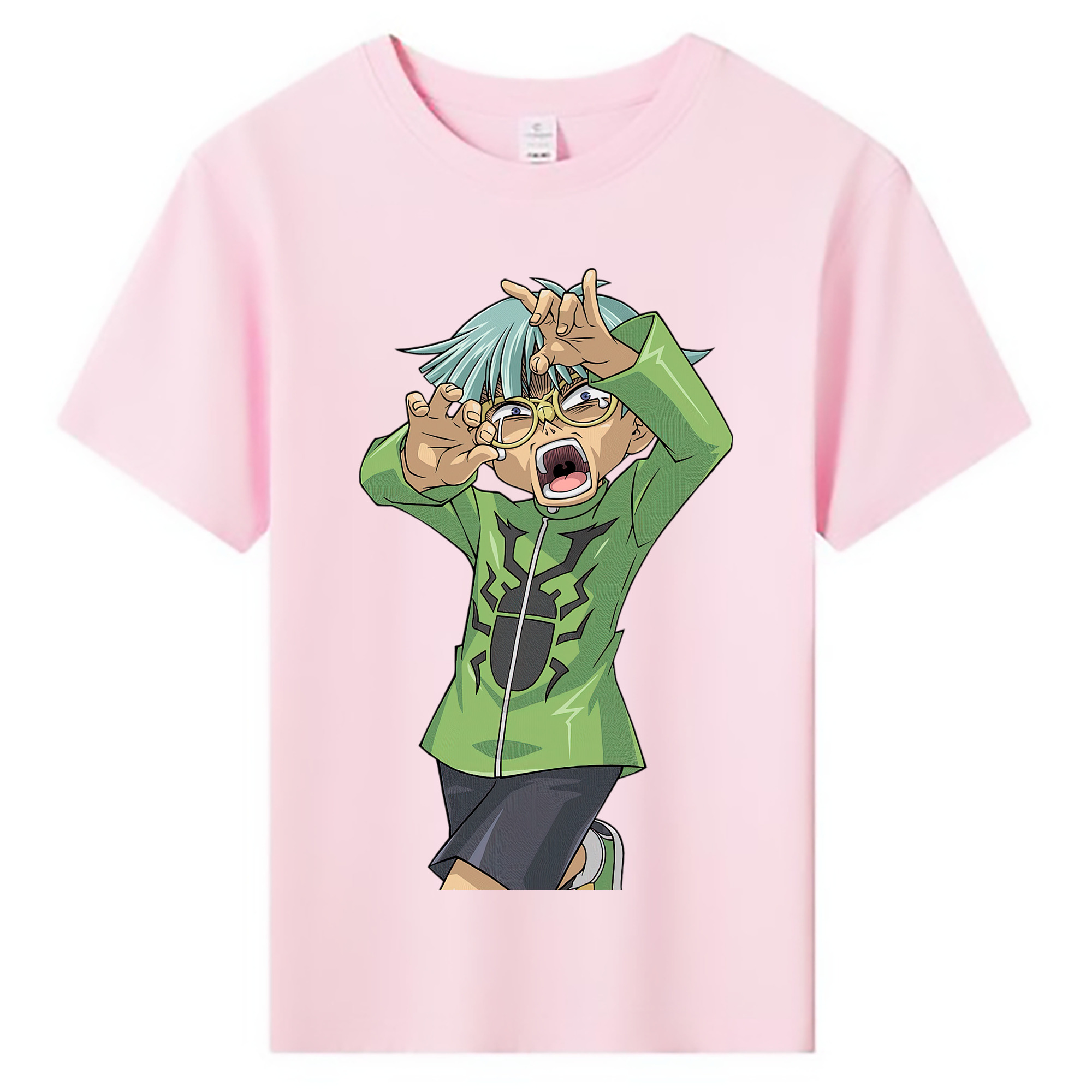 （画像用） 遊☆戯☆王 Yu-Gi-Oh! 綿100％キッズTシャツ（フロントプリント）