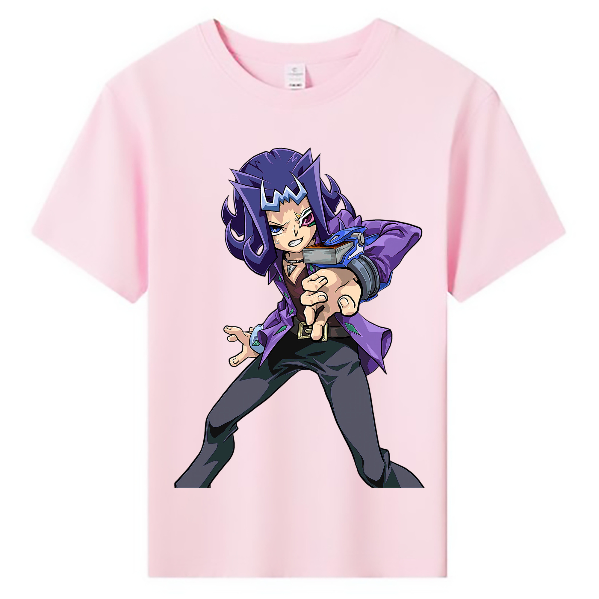 （画像用） 遊☆戯☆王 Yu-Gi-Oh! 綿100％キッズTシャツ（フロントプリント）