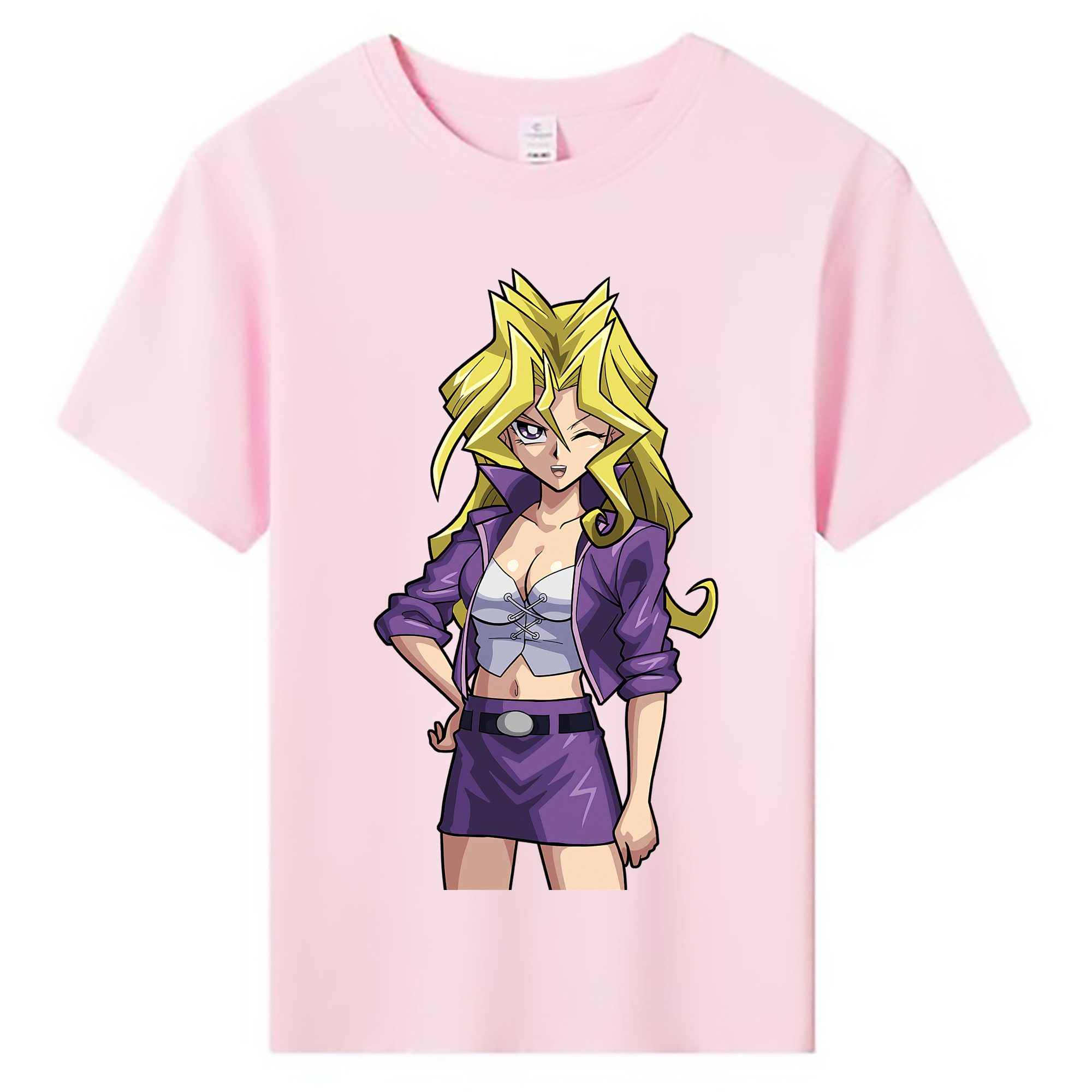 （画像用） 遊☆戯☆王 Yu-Gi-Oh! 綿100％キッズTシャツ（フロントプリント）