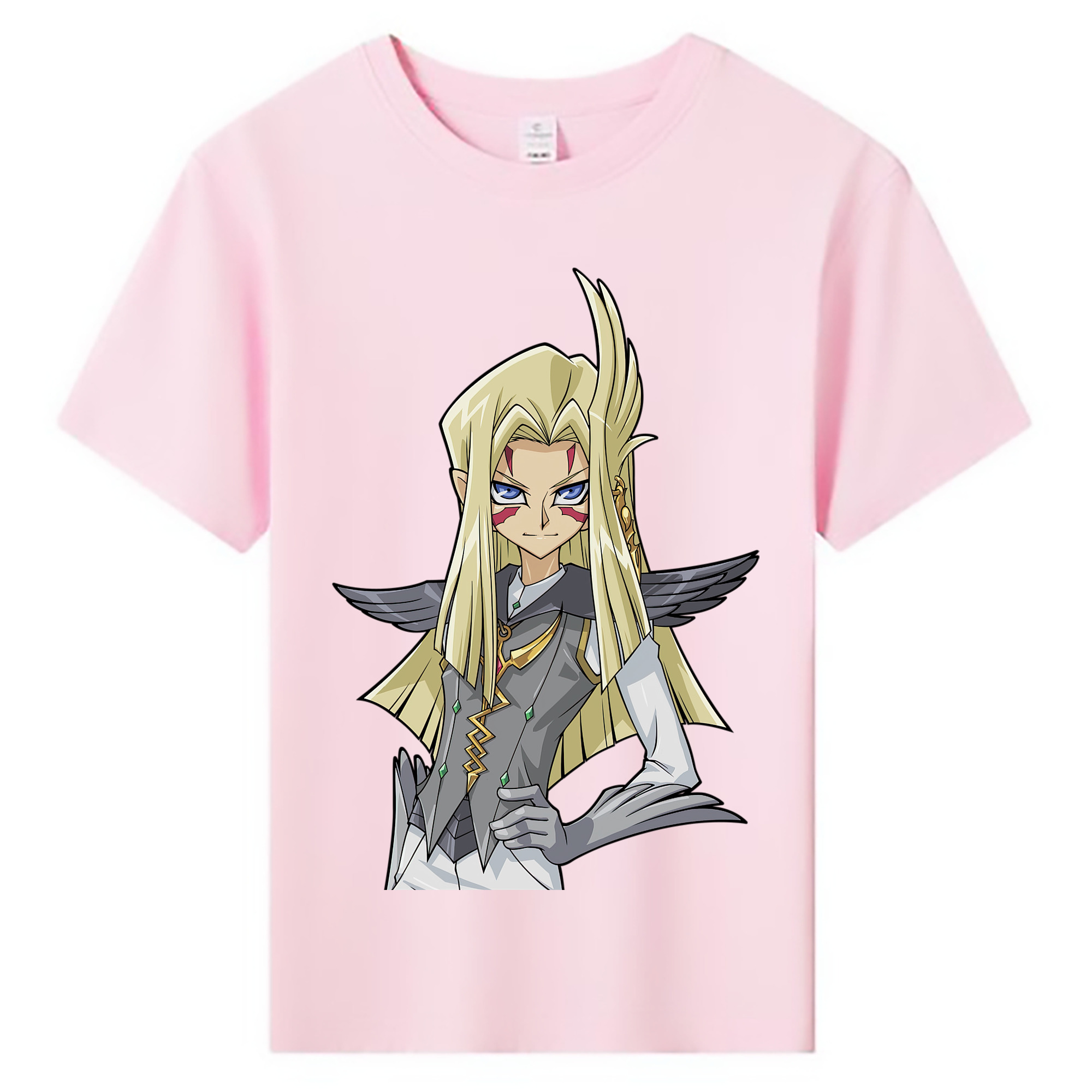 （画像用） 遊☆戯☆王 Yu-Gi-Oh! 綿100％キッズTシャツ（フロントプリント）