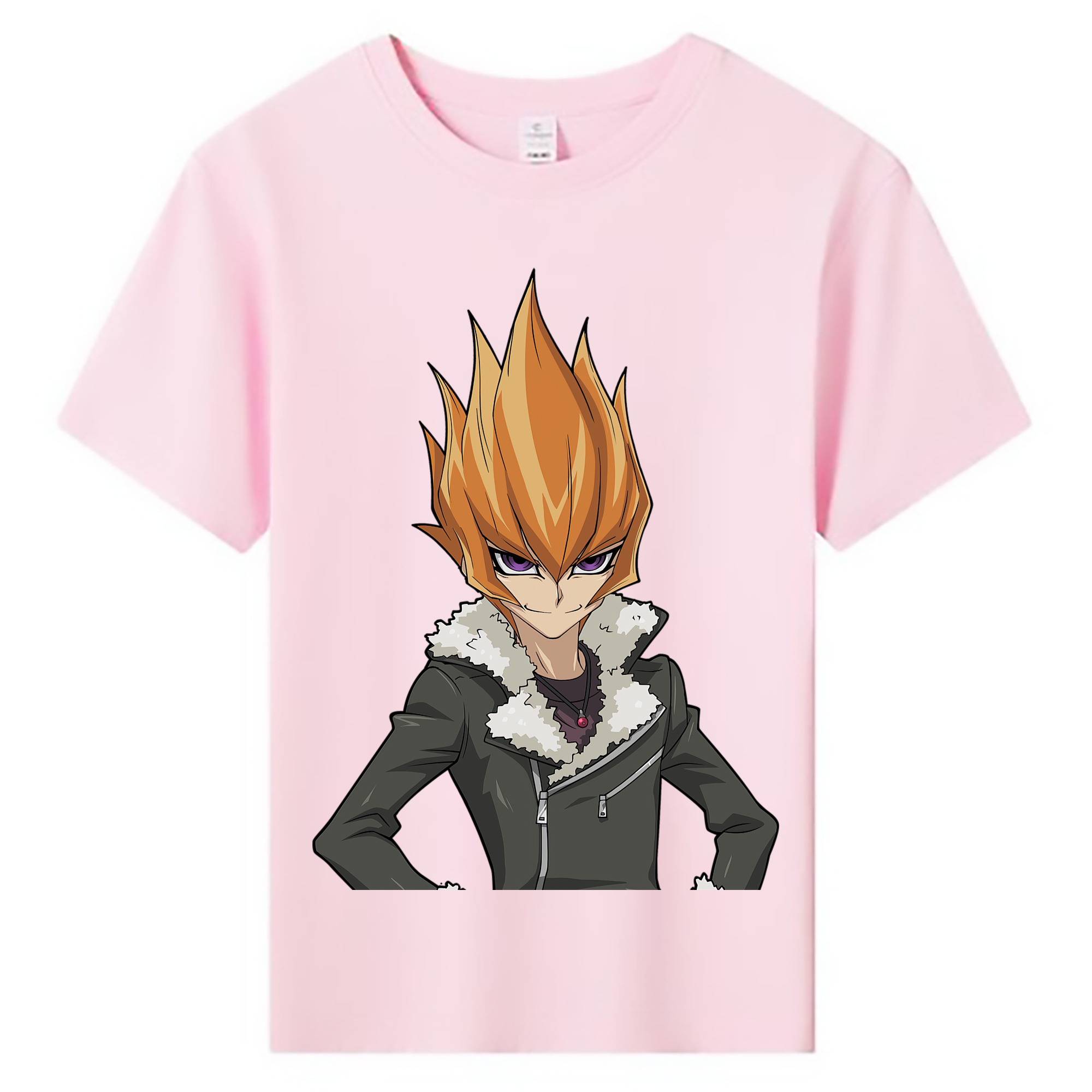（画像用） 遊☆戯☆王 Yu-Gi-Oh! 綿100％キッズTシャツ（フロントプリント）