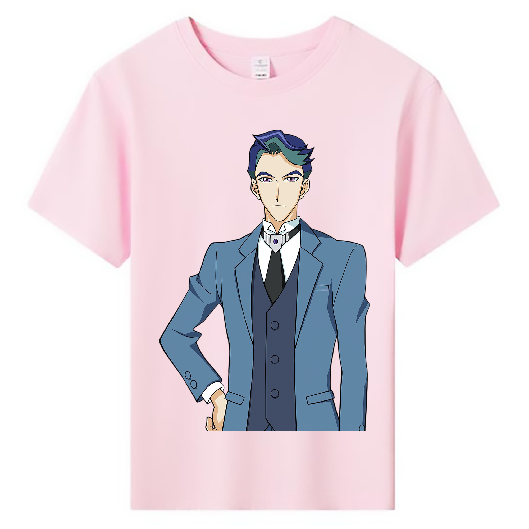 （画像用） 遊☆戯☆王 Yu-Gi-Oh! 綿100％キッズTシャツ（フロントプリント）